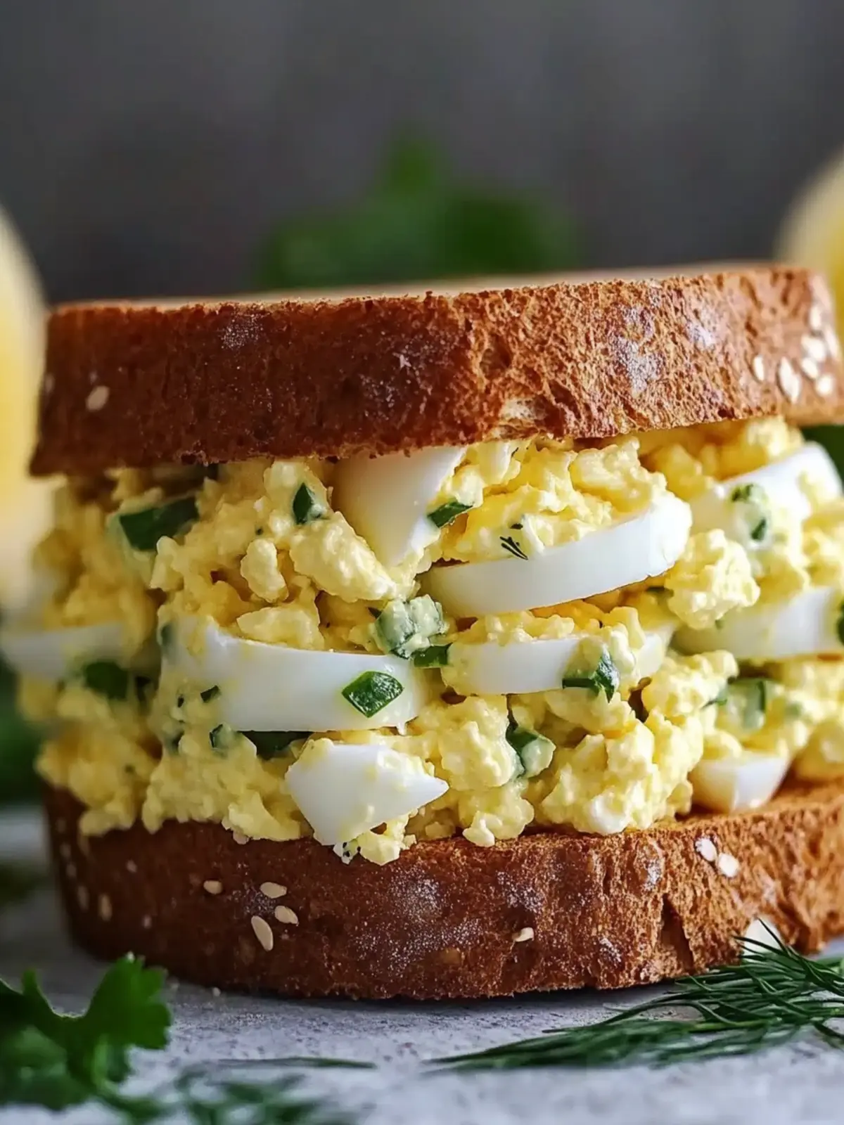 Quick Cottage Cheese Egg Salad Sandwich That's Deliciously Light 3 Quick Cottage Cheese Egg Salad Sandwich