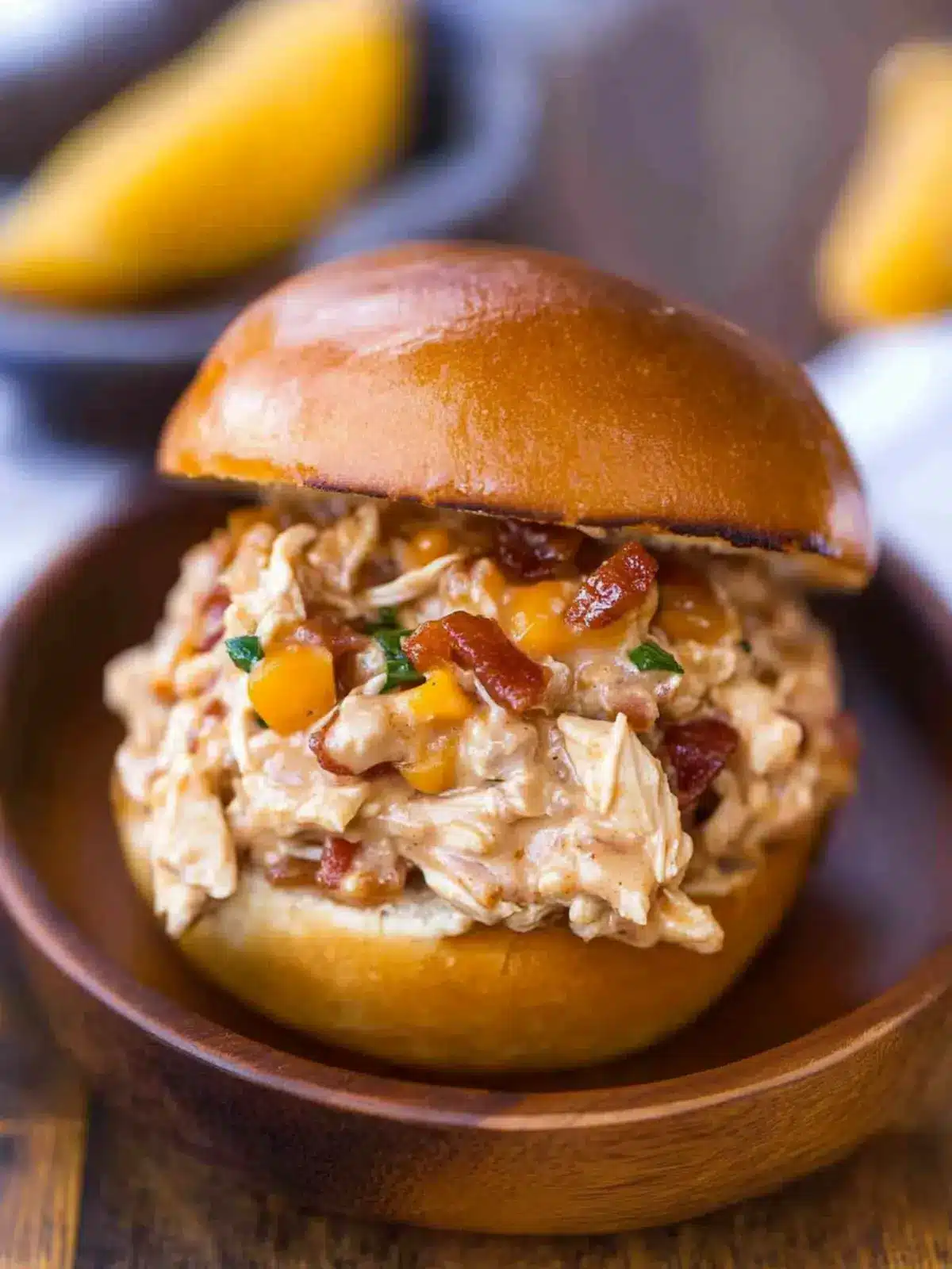 Savory Chicken Bacon Ranch Sloppy Joes for a Cozy Feast 4 Chicken Bacon Ranch Sloppy Joes