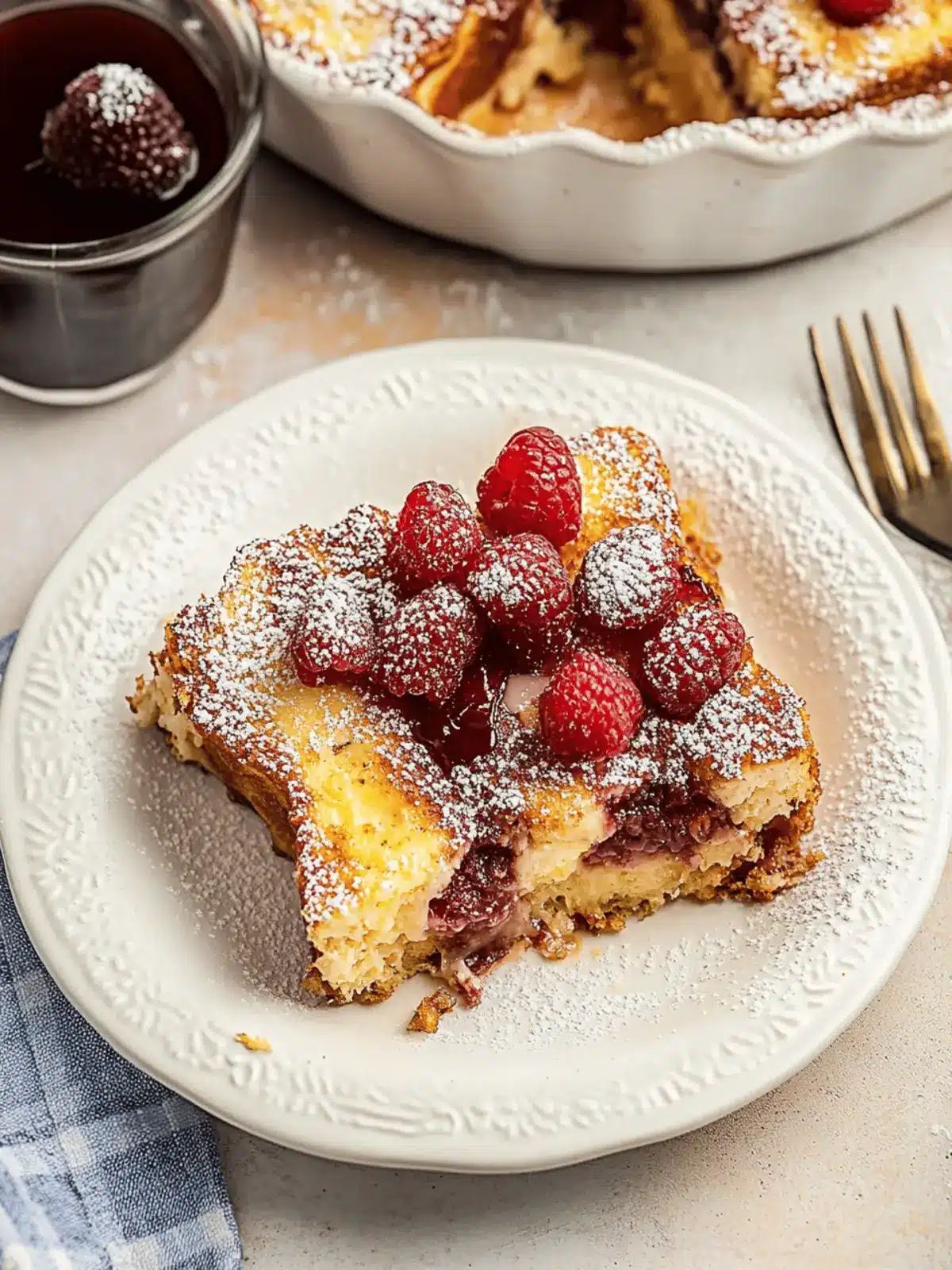 Savor the Morning with Monte Cristo French Toast Casserole 4 Monte Cristo French Toast Casserole