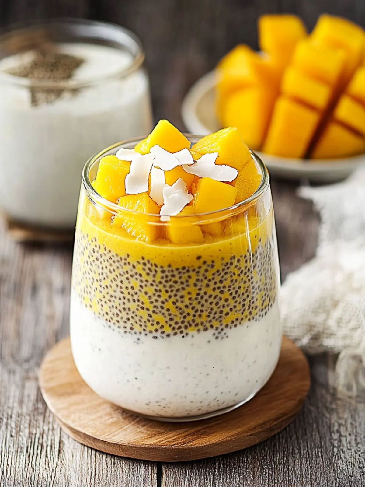 Delicious Protein Mango Coconut Chia Pudding to Energize You 4 Protein Mango Coconut Chia Pudding
