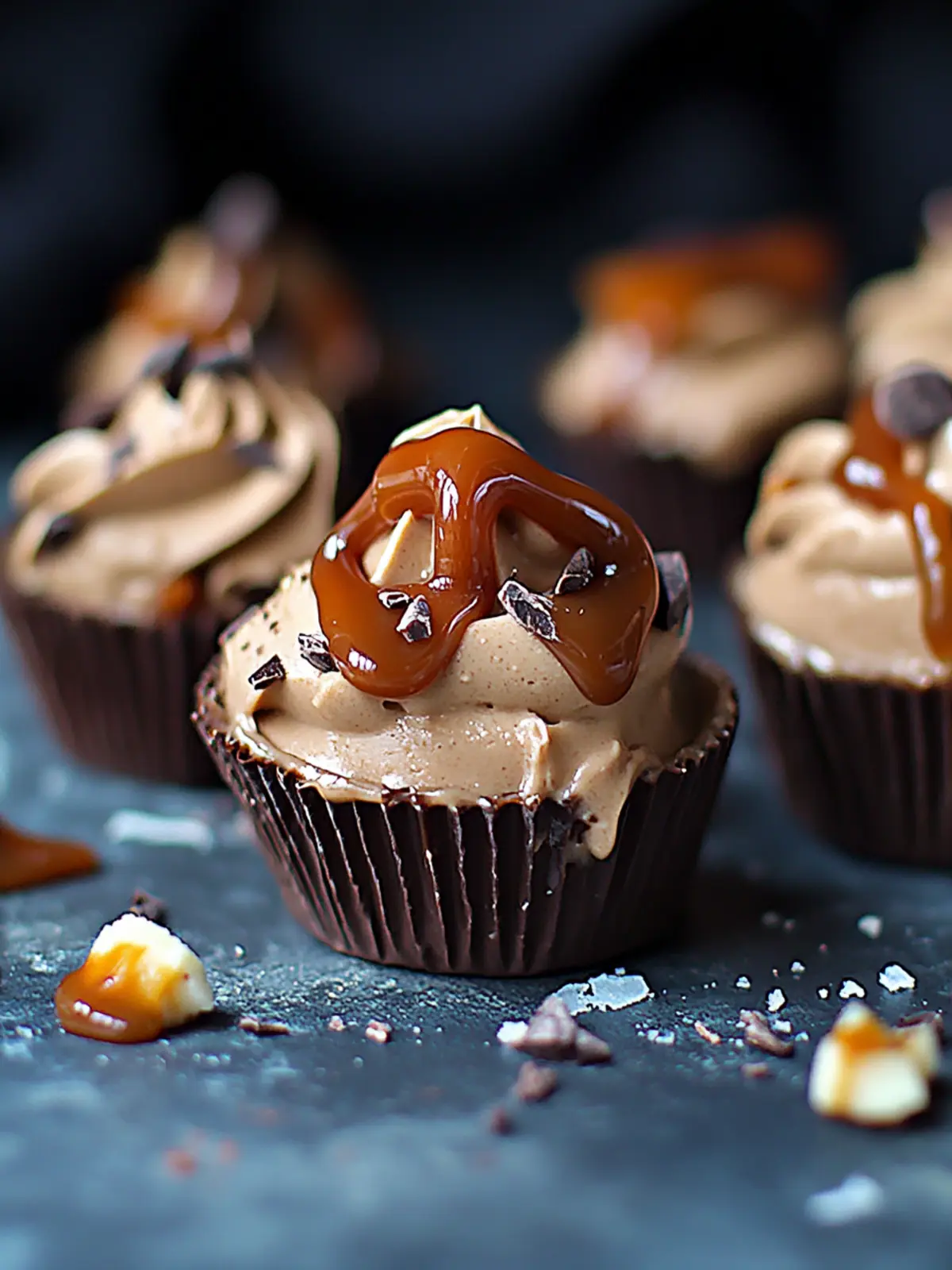 Decadent Salted Caramel Chocolate Mousse Cups You ll Love 2 Salted Caramel Chocolate Mousse Cups