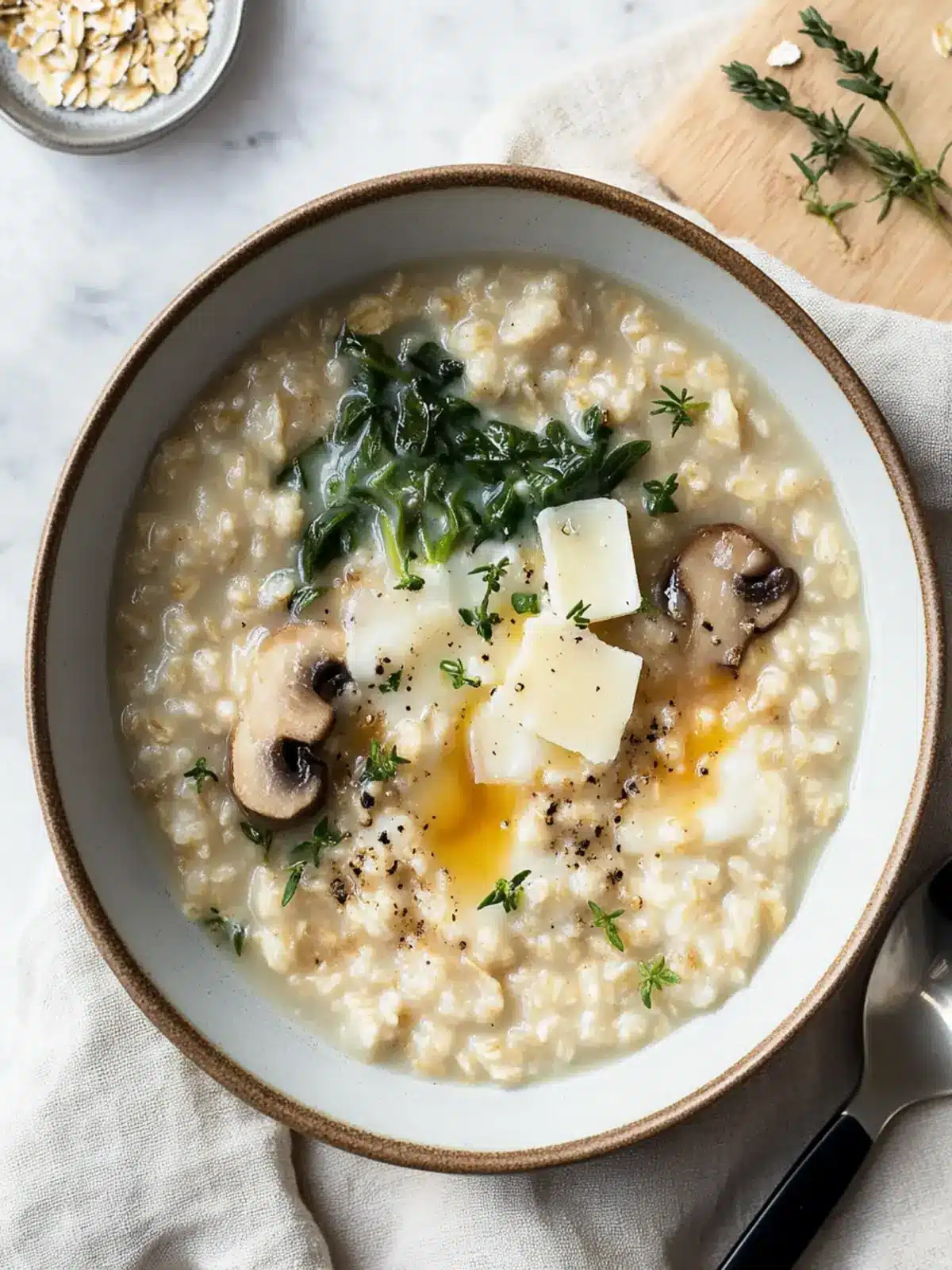 Savory Oatmeal with Bone Broth: A Nourishing Breakfast Delight 3 Savory Oatmeal with Bone Broth