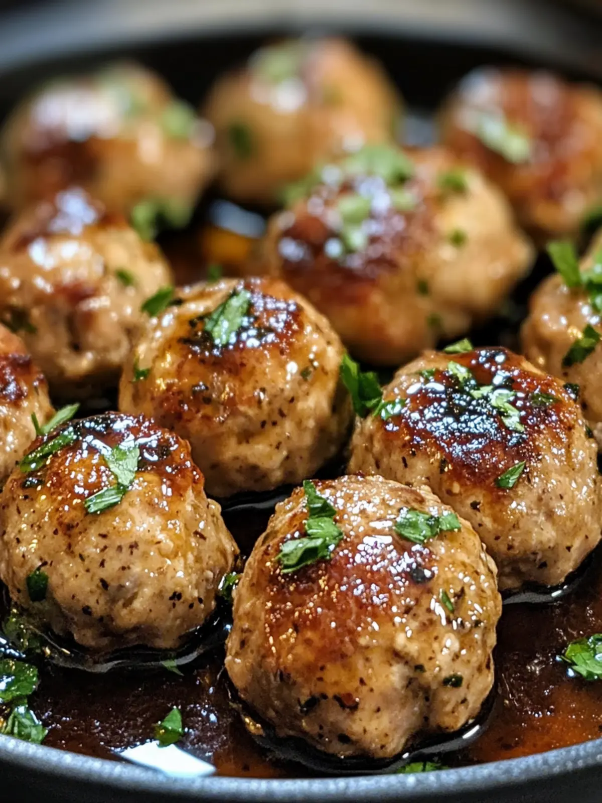 Maple Dijon Chicken Meatballs with a Sweet Twist 3 Maple Dijon Chicken Meatballs