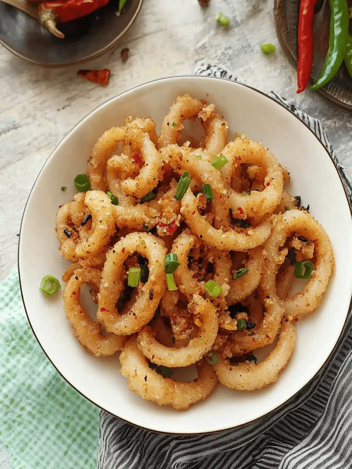 Crispy Chinese Salt and Pepper Squid That's Irresistibly Good 3 Chinese Salt and Pepper Squid