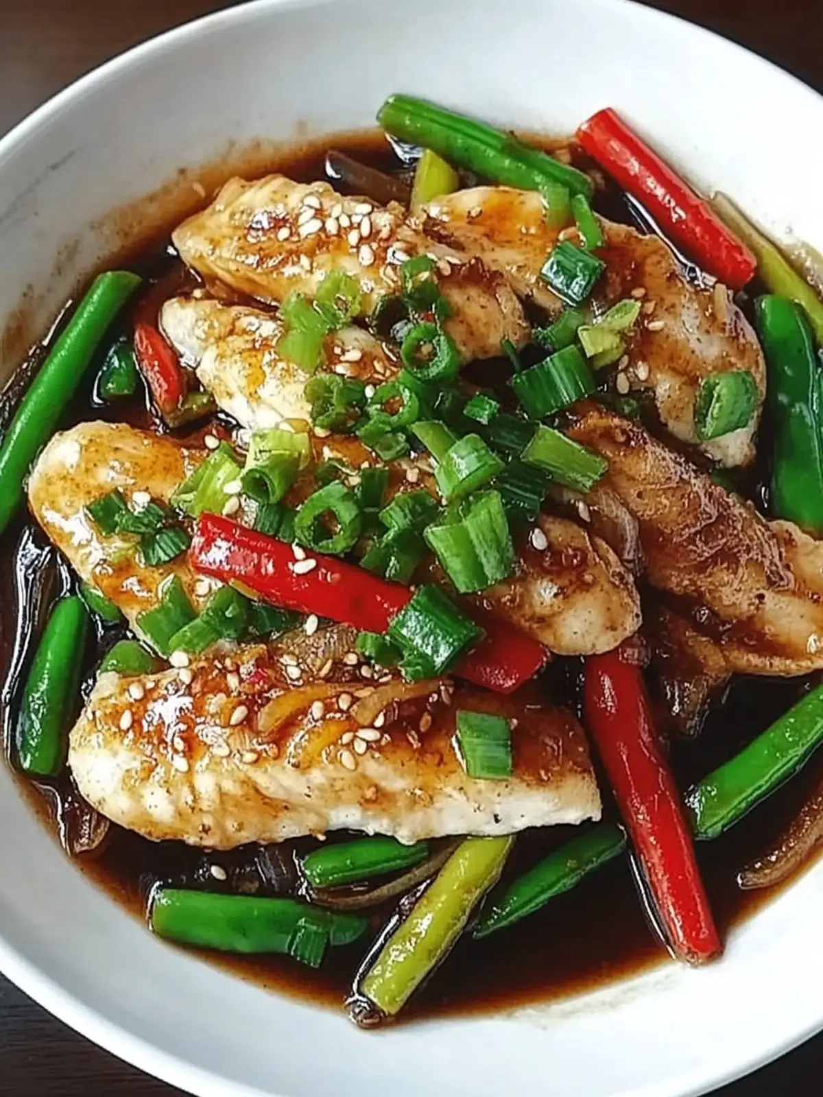 Cantonese Black Bean Sauce Fish Stir-Fry for Family Delight 3 Cantonese Black Bean Sauce Fish Stir-Fry