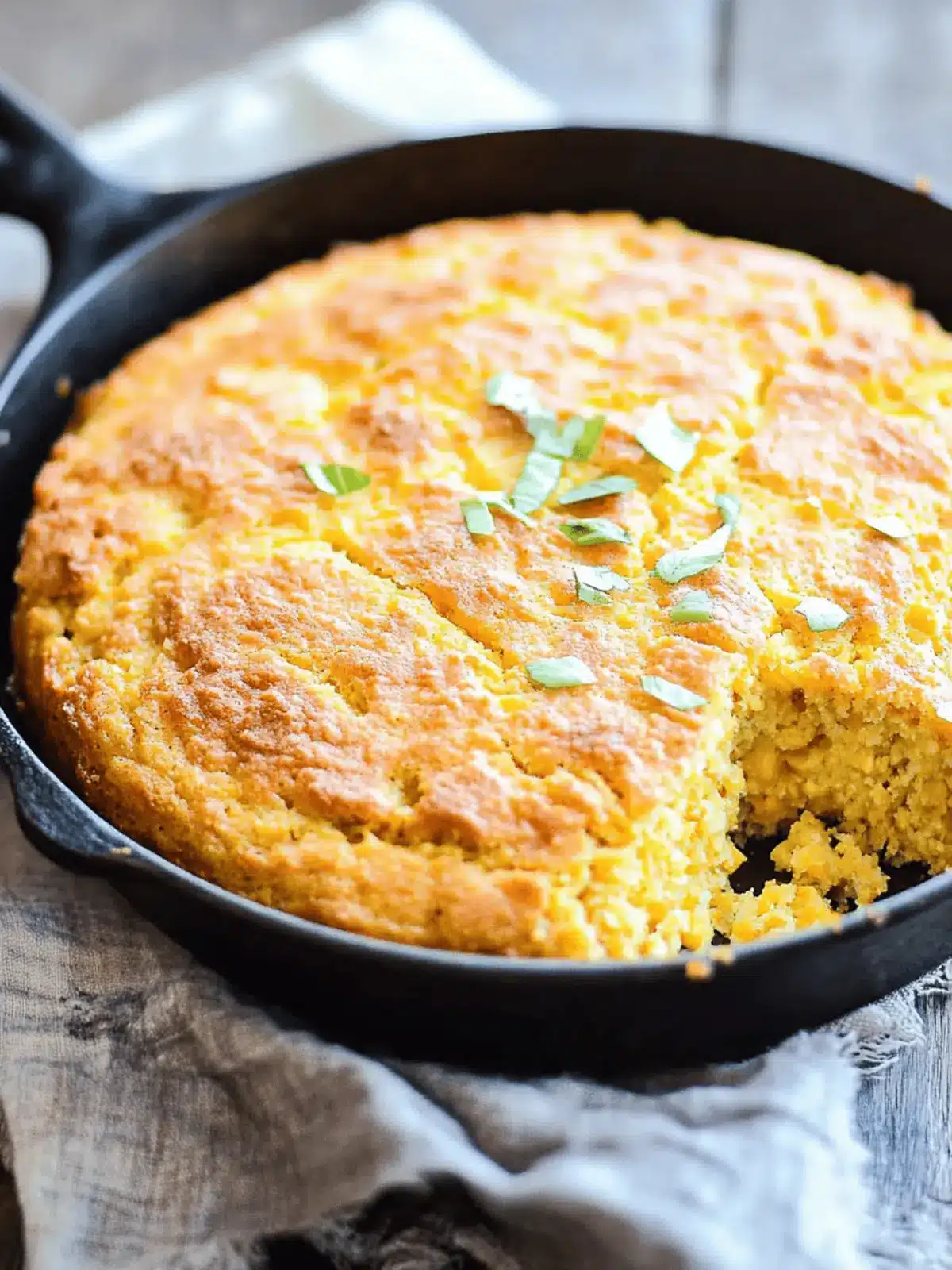 Cheesy Brown Butter Skillet Cornbread for Cozy Evenings 3 Cheesy Brown Butter Skillet Cornbread