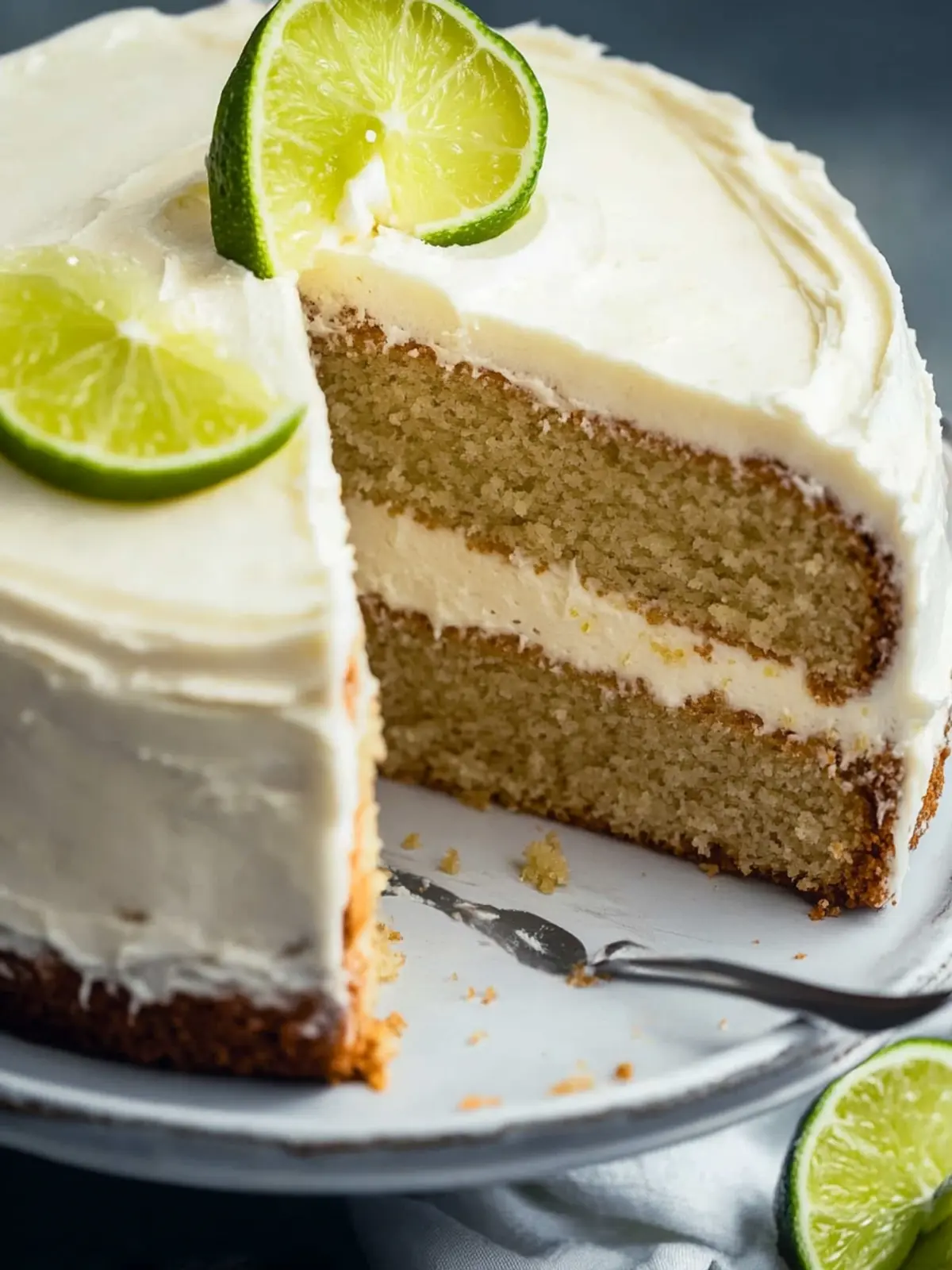 Delicious Vegan Key Lime Cake to Brighten Your Day 4 Vegan Key Lime Cake