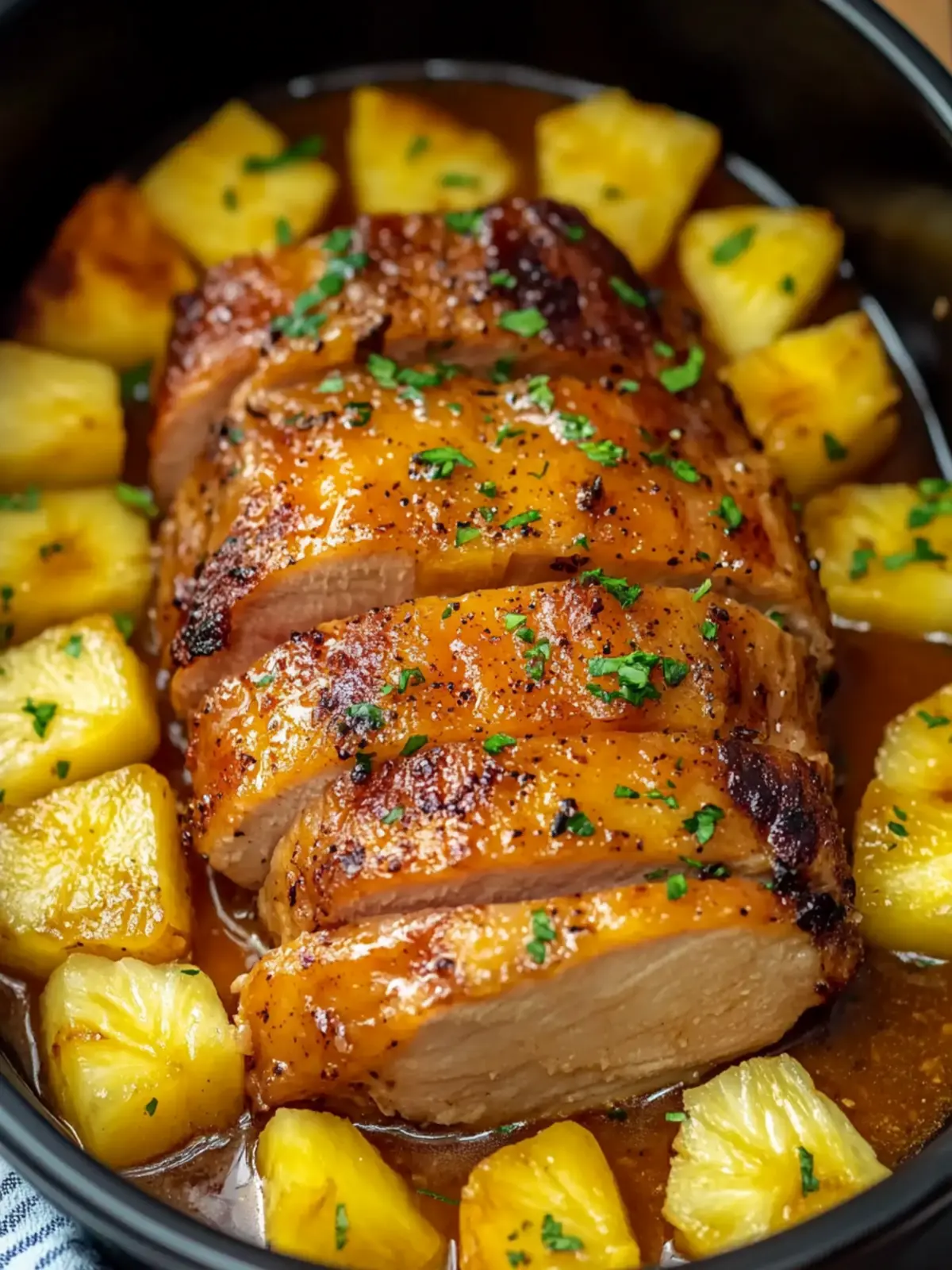 Savory Slow Cooker Pineapple Pork Loin for Ultimate Comfort Food 2 Slow Cooker Pineapple Pork Loin