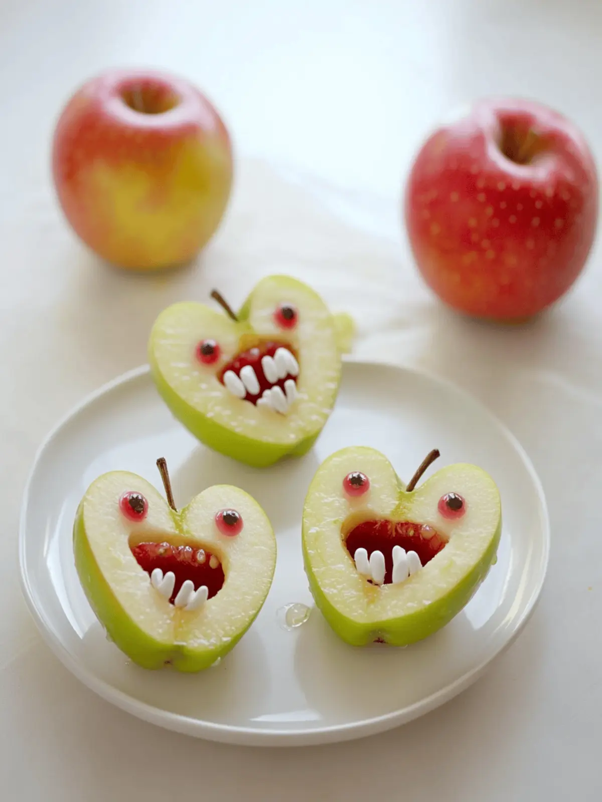 Silly Apple Bites: Fun Treats for Kids and Grown-Ups! 3 Silly Apple Bites
