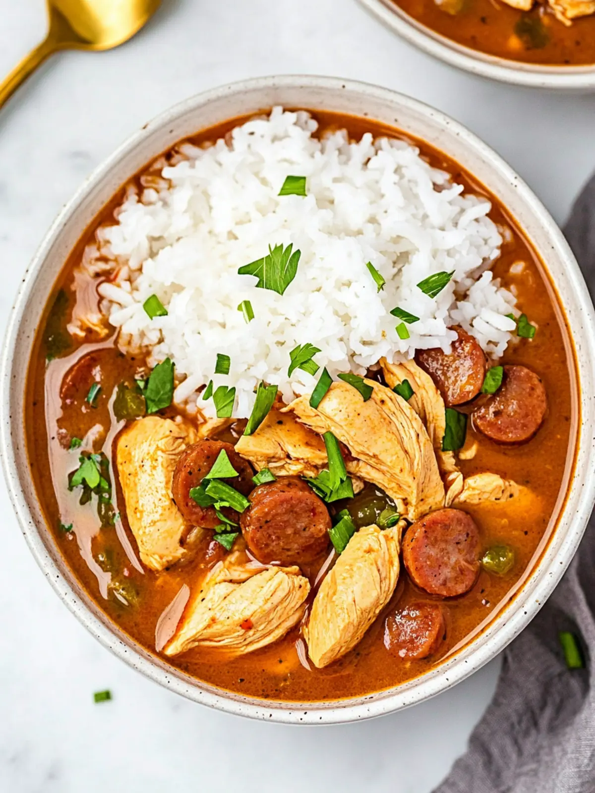 Savory Chicken and Sausage Gumbo for Cozy Nights In 3 Chicken and Sausage Gumbo