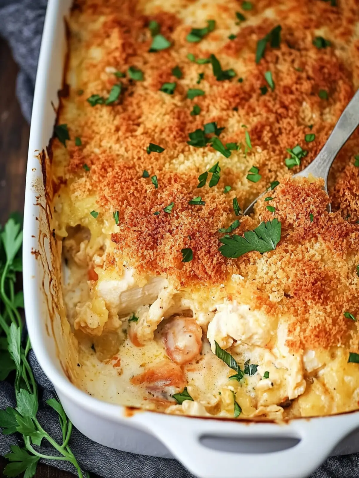Delicious Chicken Cordon Bleu Casserole for Cozy Nights 4 Chicken Cordon Bleu Casserole