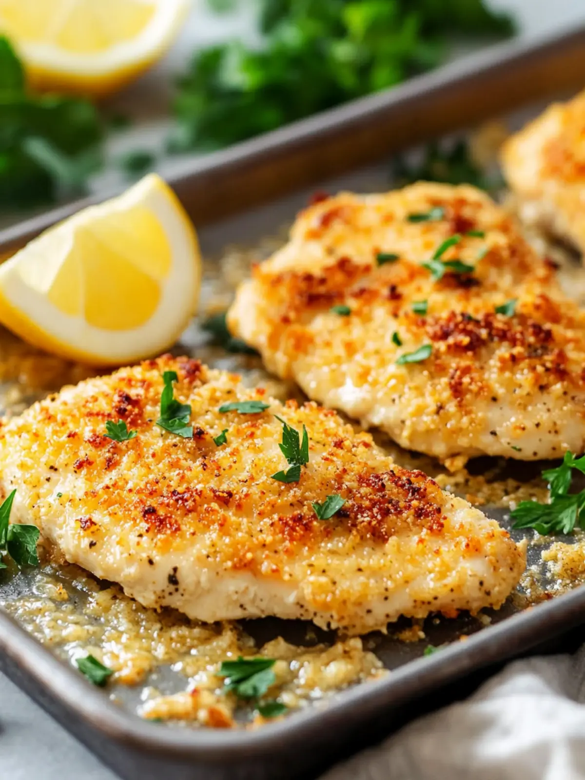 Baked Parmesan Ranch Chicken: Crunchy, Flavor-Packed Delight 4 Baked Parmesan Ranch Chicken