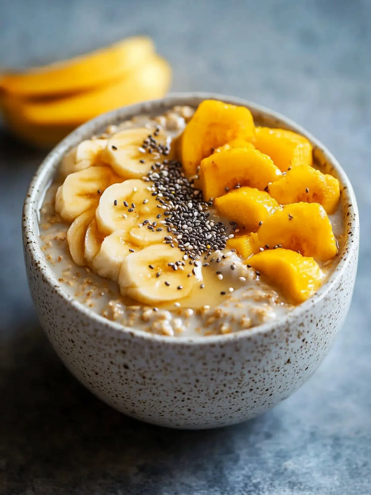 Gluten-Free Peanut Butter Overnight Oats with Chia Seeds Bliss 4 Gluten-Free Peanut Butter Overnight Oats with Chia Seeds