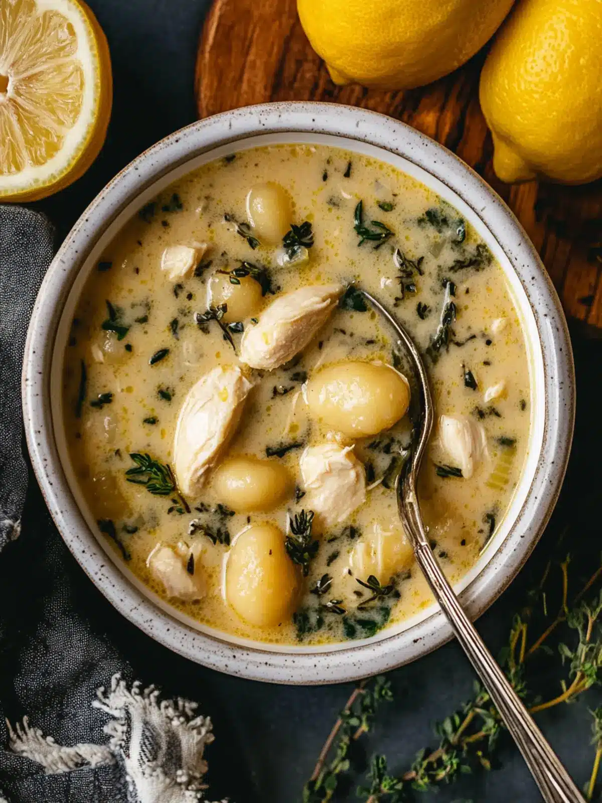 Cozy Up with Creamy Winter Lemon Chicken Gnocchi Soup 4 Creamy Winter Lemon Chicken Gnocchi Soup