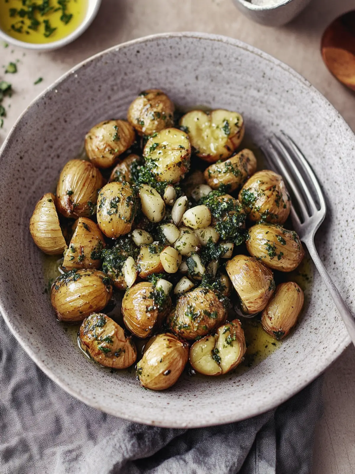 Air-Fried Chestnuts with Vegan Garlic-Parsley Butter Magic 4 Air-Fried Chestnuts with Vegan Garlic-Parsley Butter