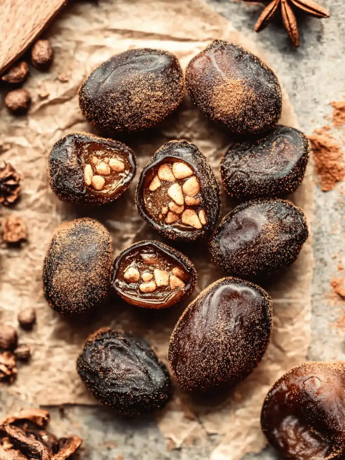 Chai Spice Stuffed Dates: Your New Favorite Holiday Treat 2 Chai spice stuffed Dates