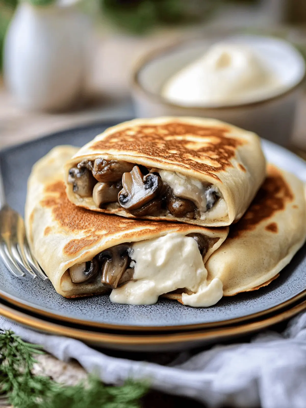 Delicious Ukrainian Mushroom Stuffed Pancakes You Must Try 4 Ukrainian Mushroom Stuffed Pancakes
