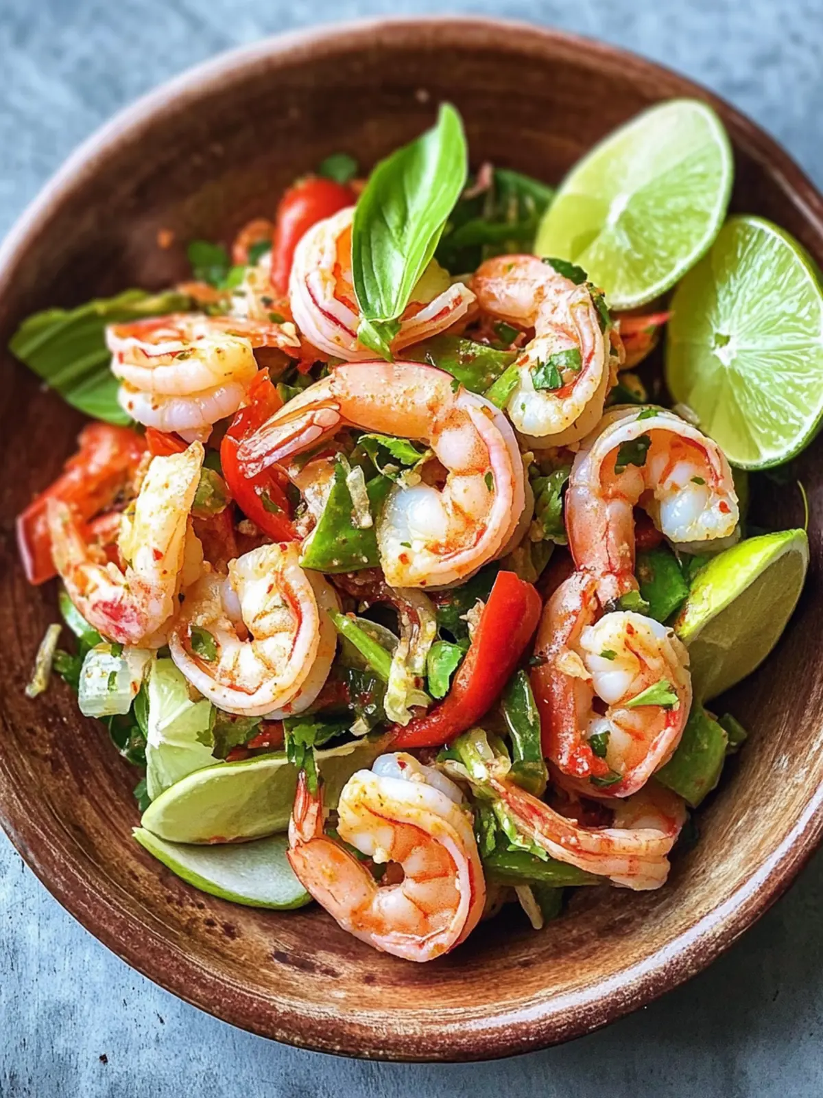 Zesty Spicy Thai Shrimp Salad (Pla Goong) in 15 Minutes 3 Spicy Thai Shrimp Salad (Pla Goong)