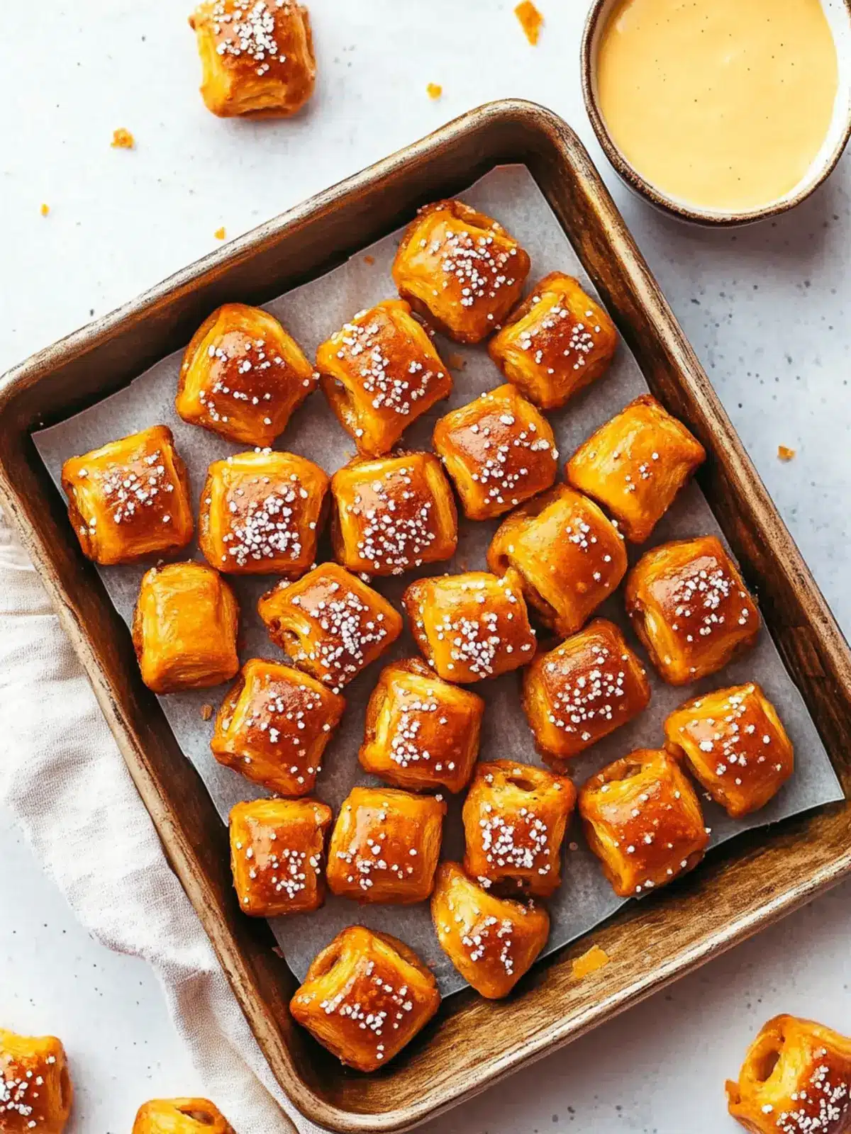 Melt-in-Your-Mouth Buttery Soft Pretzel Bites Recipe 3 Buttery Soft Pretzel Bites