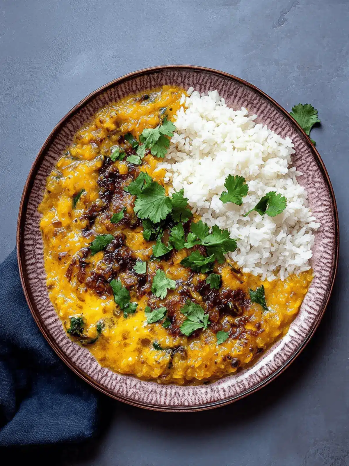 Caramelized Onion Tadka Dal: Comfort Food at Its Best 2 Caramelized Onion Tadka Dal