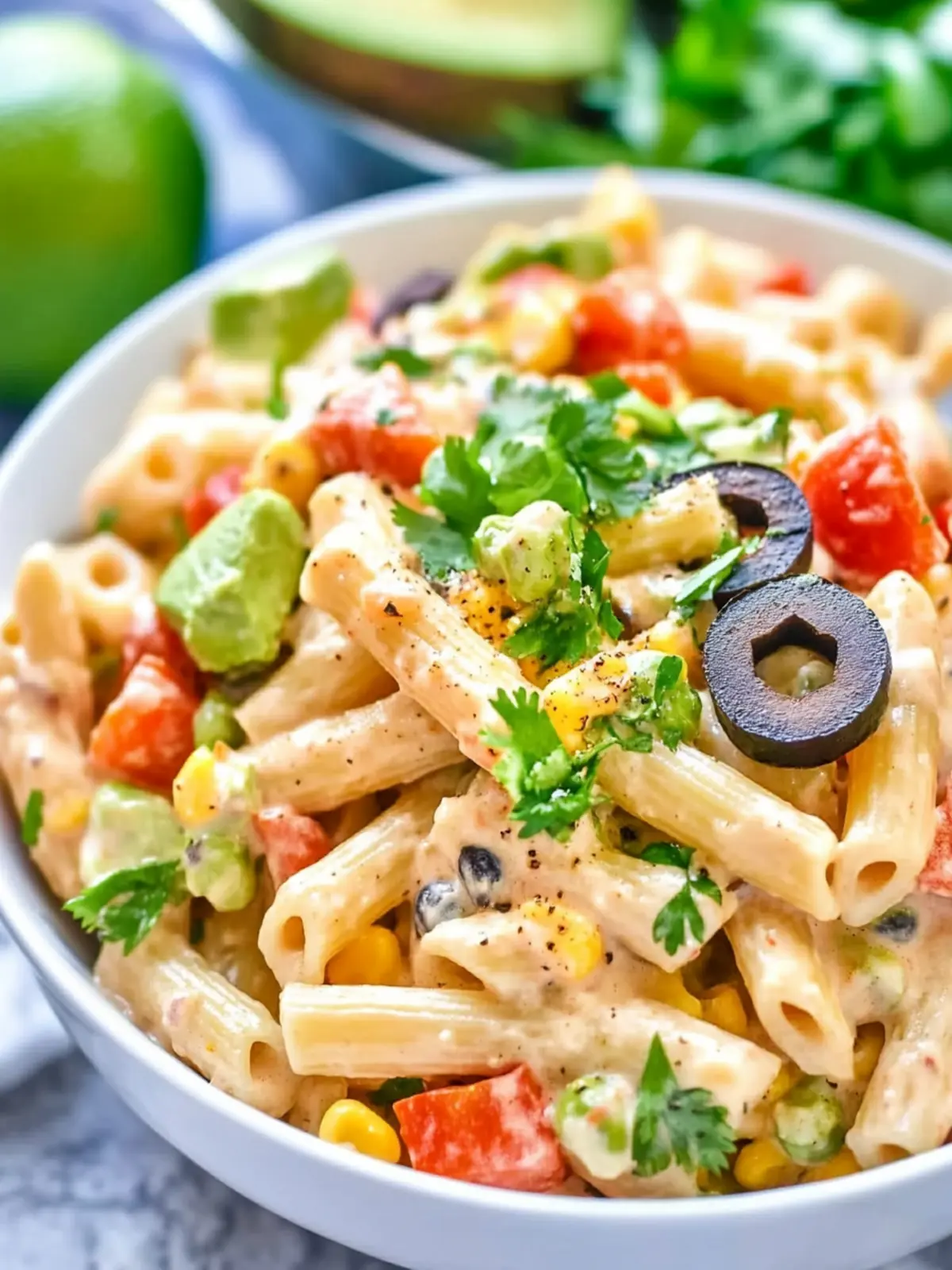 Zesty Southwest Pasta Salad with Spicy Garlic Dressing Delight 3 Southwest Pasta Salad with Spicy Garlic Dressing