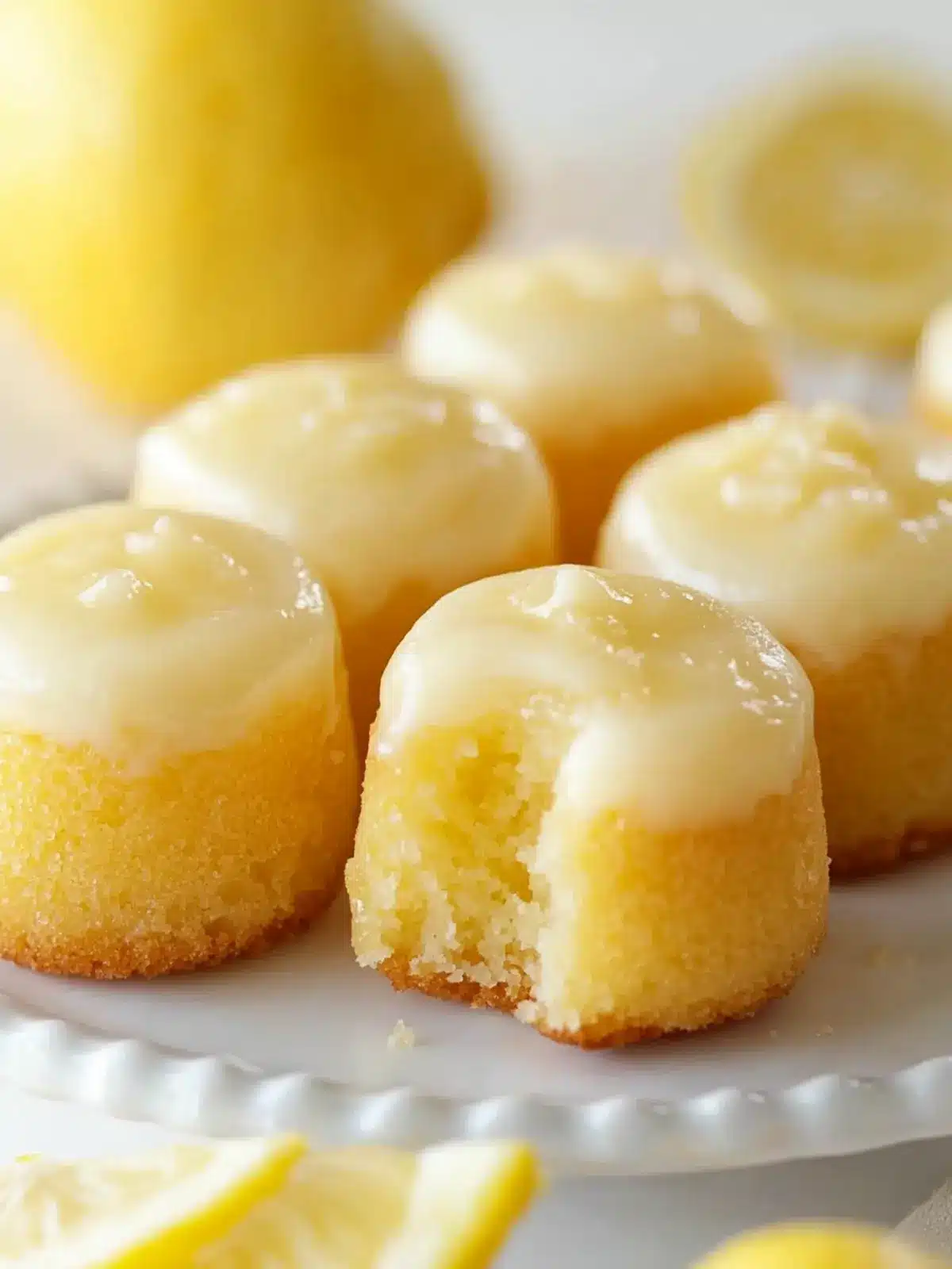 Irresistible Mini Lemon Drop Cakes You'll Love to Make 2 Mini Lemon Drop Cakes