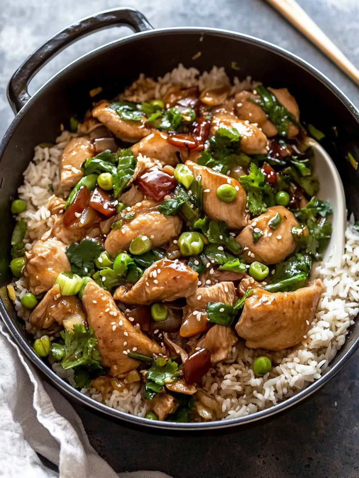 One Pot Chinese Chicken and Rice That'll Wow Your Tastebuds 4 One Pot Chinese Chicken and Rice