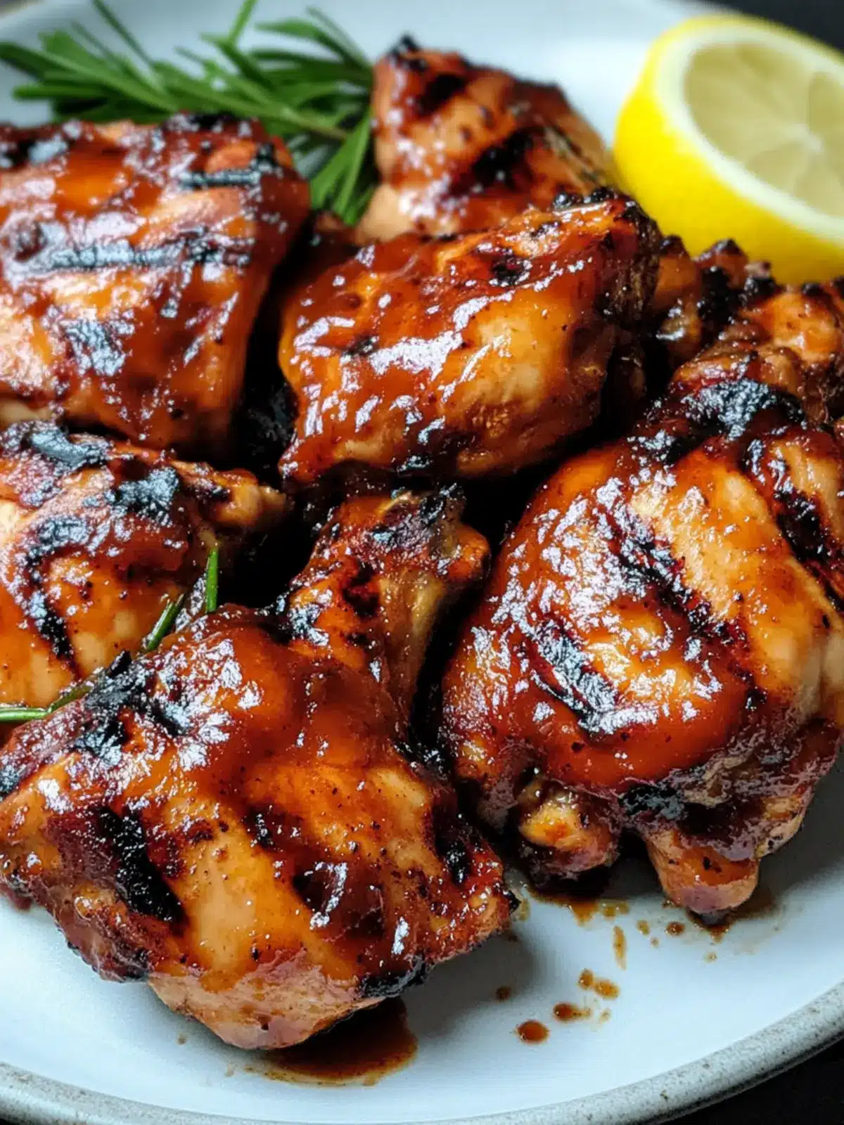 Savor Juicy Grilled Spicy BBQ Chicken Thighs This Summer 4 Grilled Spicy BBQ Chicken Thighs