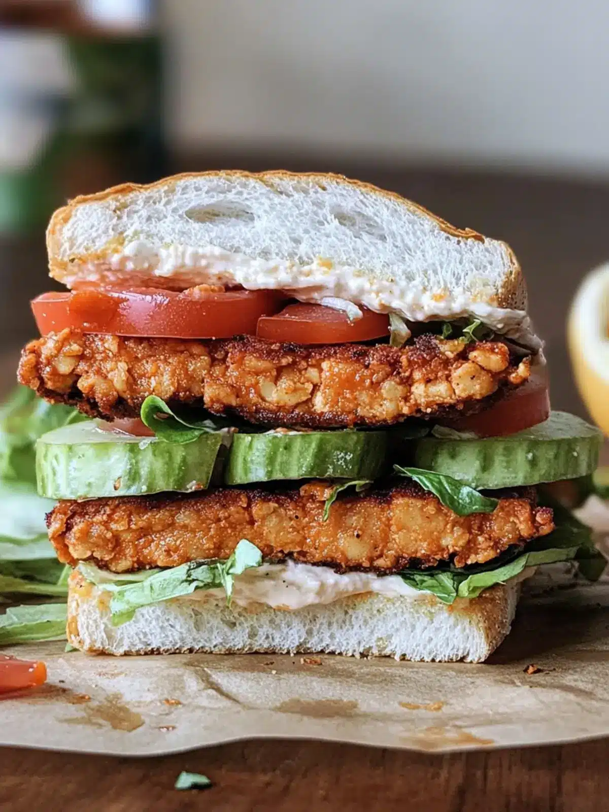 Irresistible Spicy Buffalo Tempeh Sandwich for a Flavor Boost 2 Spicy Buffalo Tempeh Sandwich
