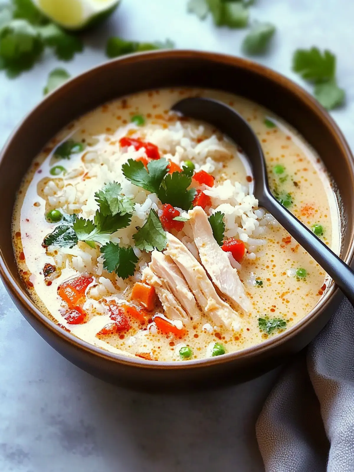 Savory Coconut Chicken Brothy Rice for Cozy Nights In 3 Savory Coconut Chicken Brothy Rice