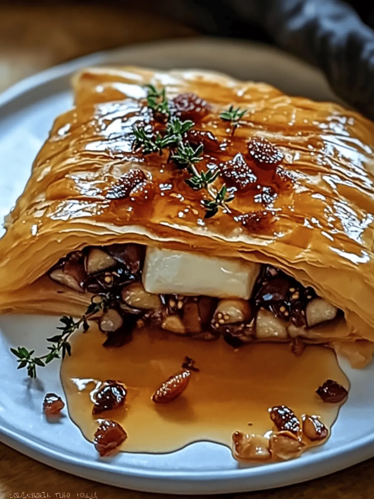 Gourmet Baked Brie in Puff Pastry with Honey and Fig Bliss 3 Baked Brie in Puff Pastry with Honey and Fig