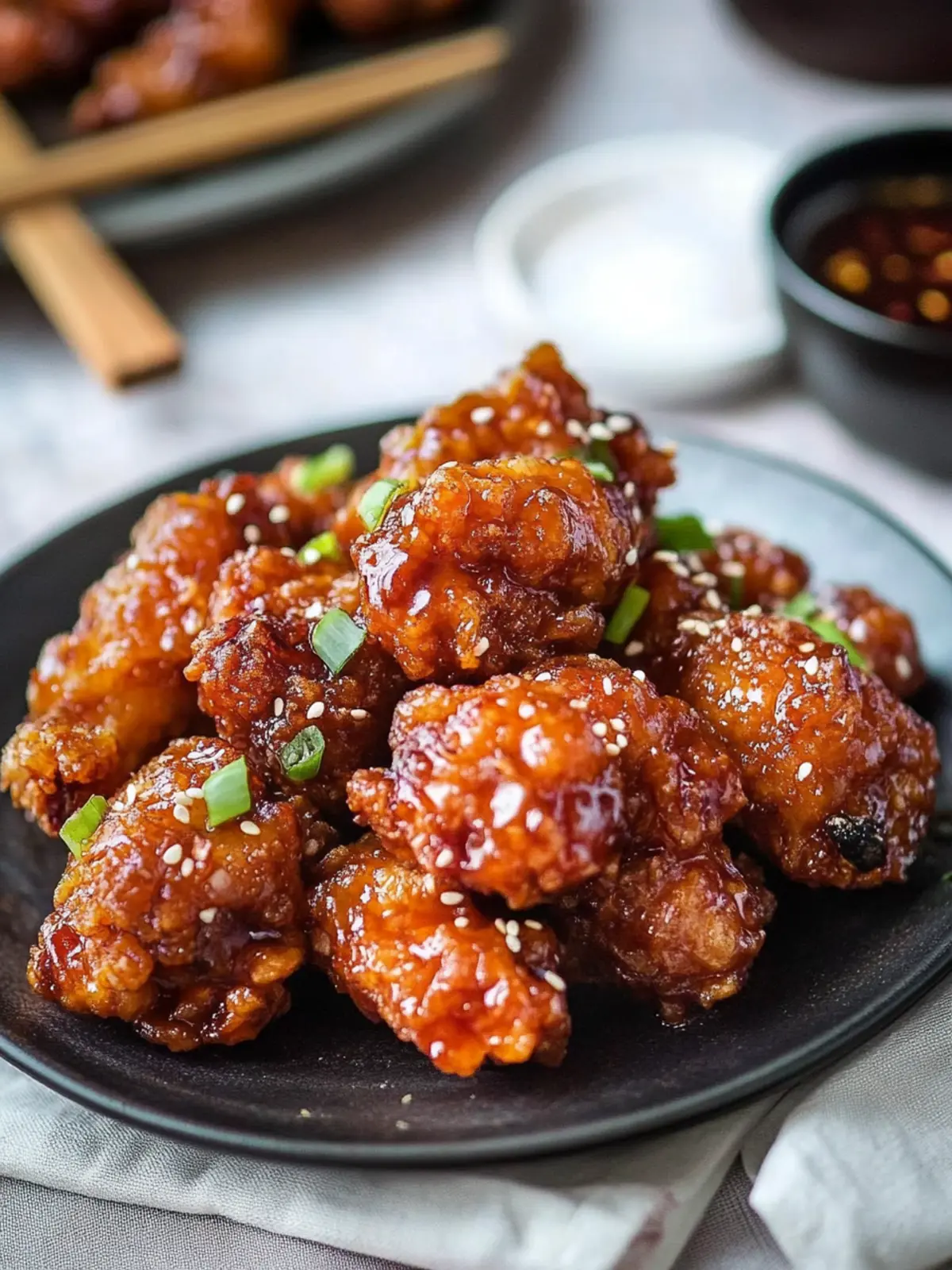Irresistible Dakgangjeong: Sweet Crispy Korean Fried Chicken 4 Dakgangjeong (Sweet Crispy Korean Fried Chicken)