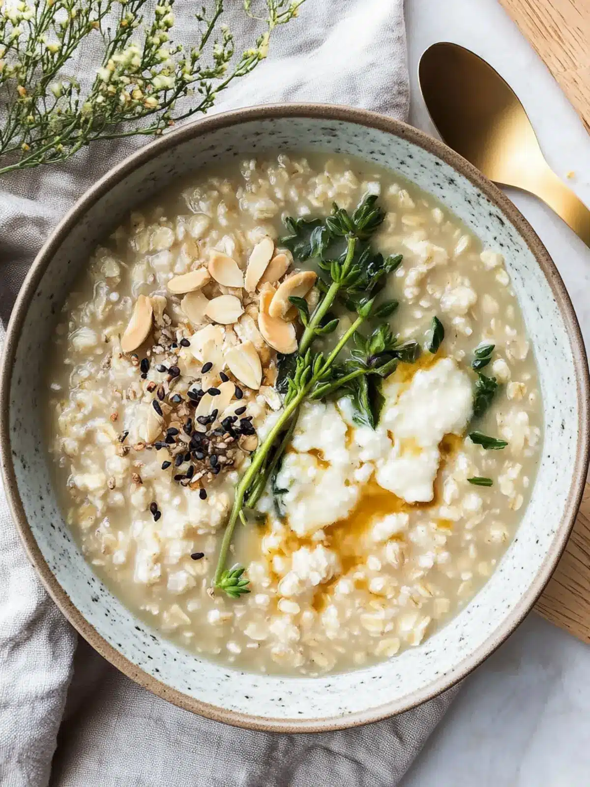 Savory Oatmeal with Bone Broth: A Nourishing Breakfast Delight 4 Savory Oatmeal with Bone Broth
