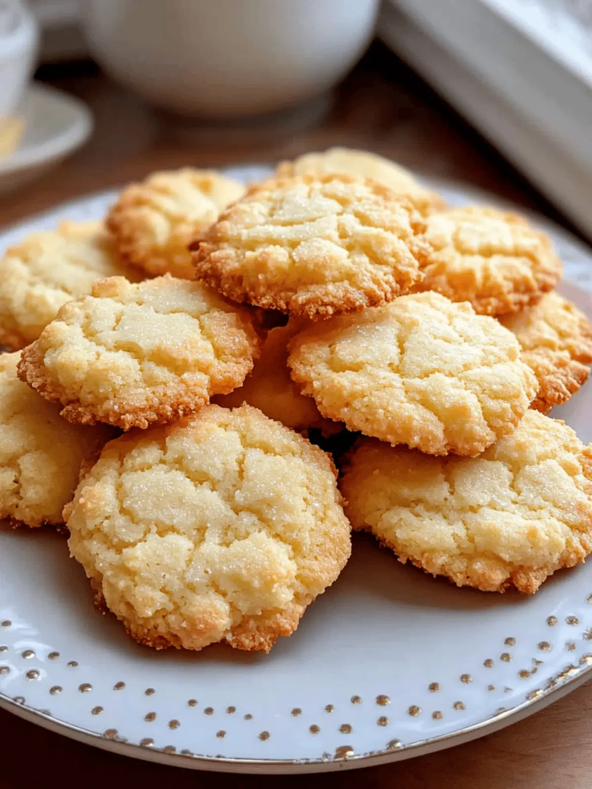 Irresistible 3 Ingredient Butter Cookies (No Eggs) to Love 2 3 Ingredient Butter Cookies (No Eggs)