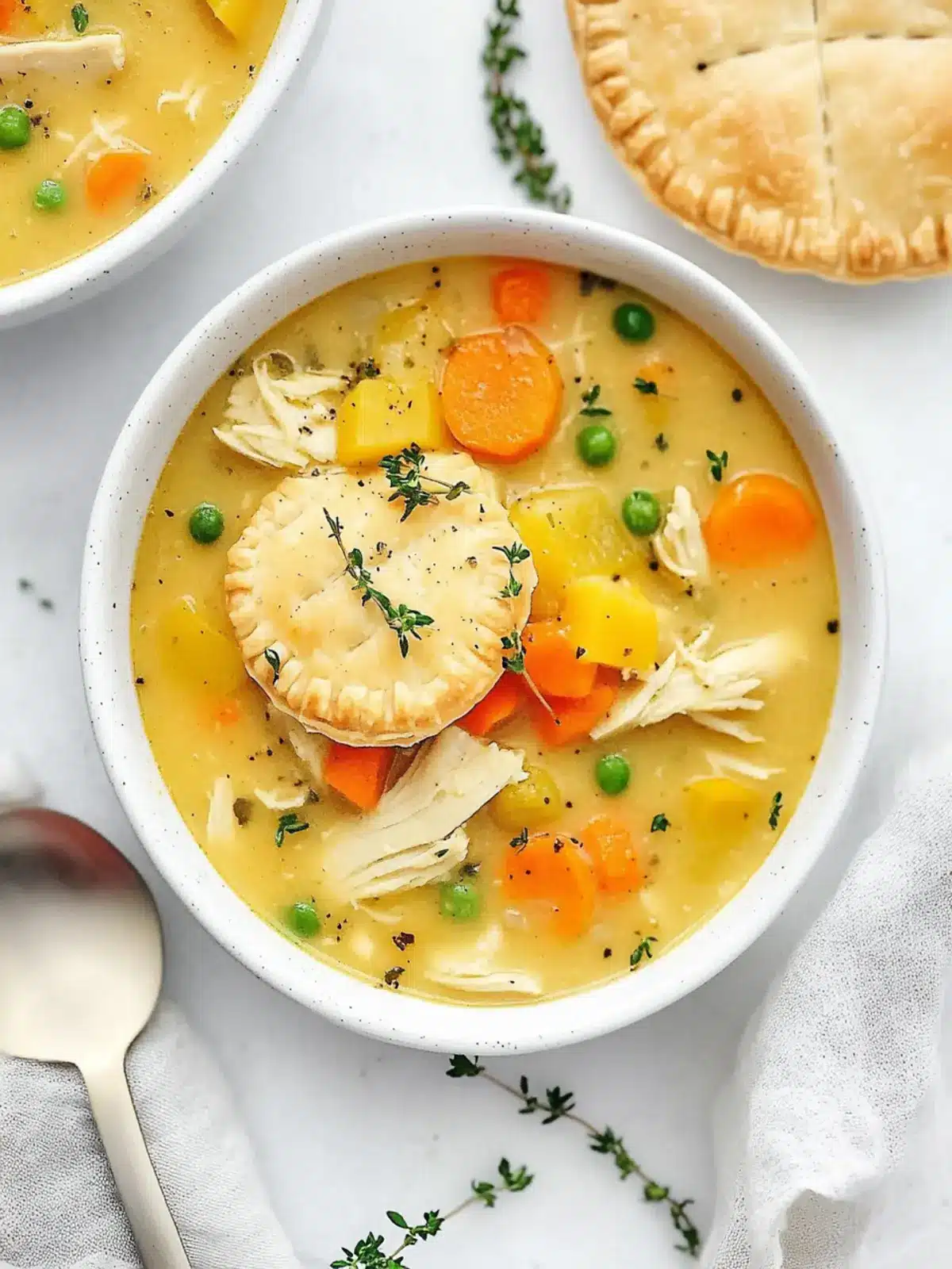 Creamy Healthy Chicken Pot Pie Soup for Cozy Nights 4 Healthy Chicken Pot Pie Soup