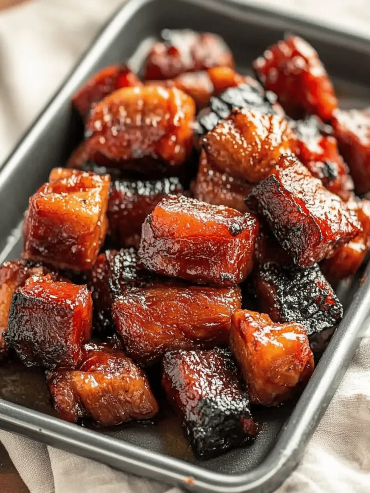 Oven-Baked Pork Burnt Ends That'll Blow Your Mind! 2 Oven-Baked Pork Burnt Ends