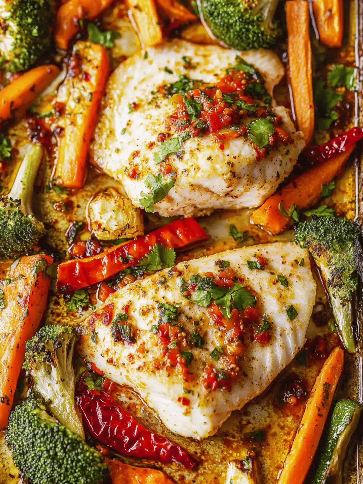 Easy Sheet-Pan Chili-Lime Tilapia with Veggies in 25 Minutes 4 Sheet-Pan Chili-Lime Tilapia with Veggies