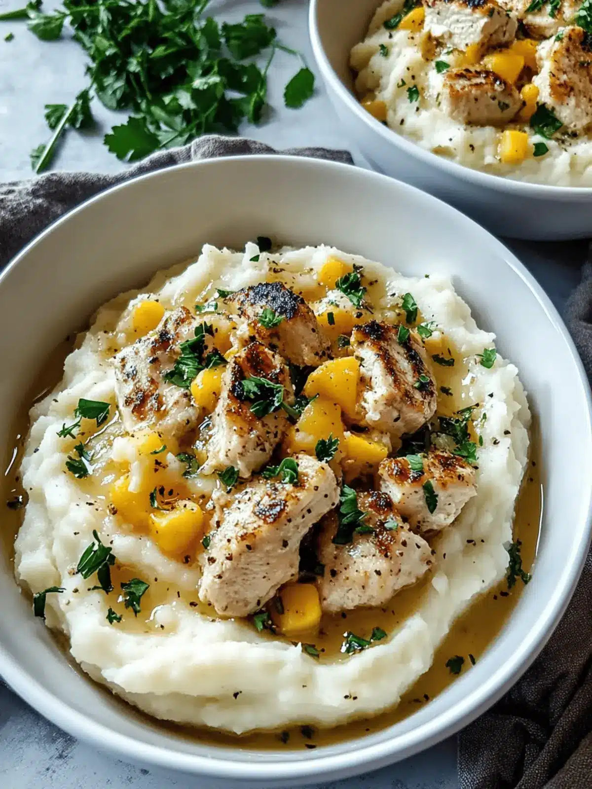 Chicken Mashed Potato Bowls: Comfort Food Your Family Will Love 4 Chicken Mashed Potato Bowls