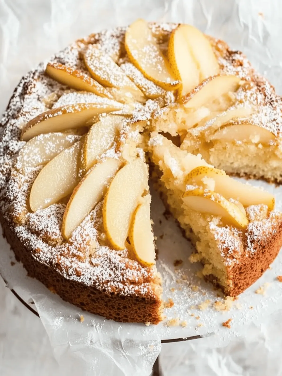 Irresistible Fresh Ginger and Pear Cake to Delight Your Taste Buds 2 Fresh Ginger and Pear Cake