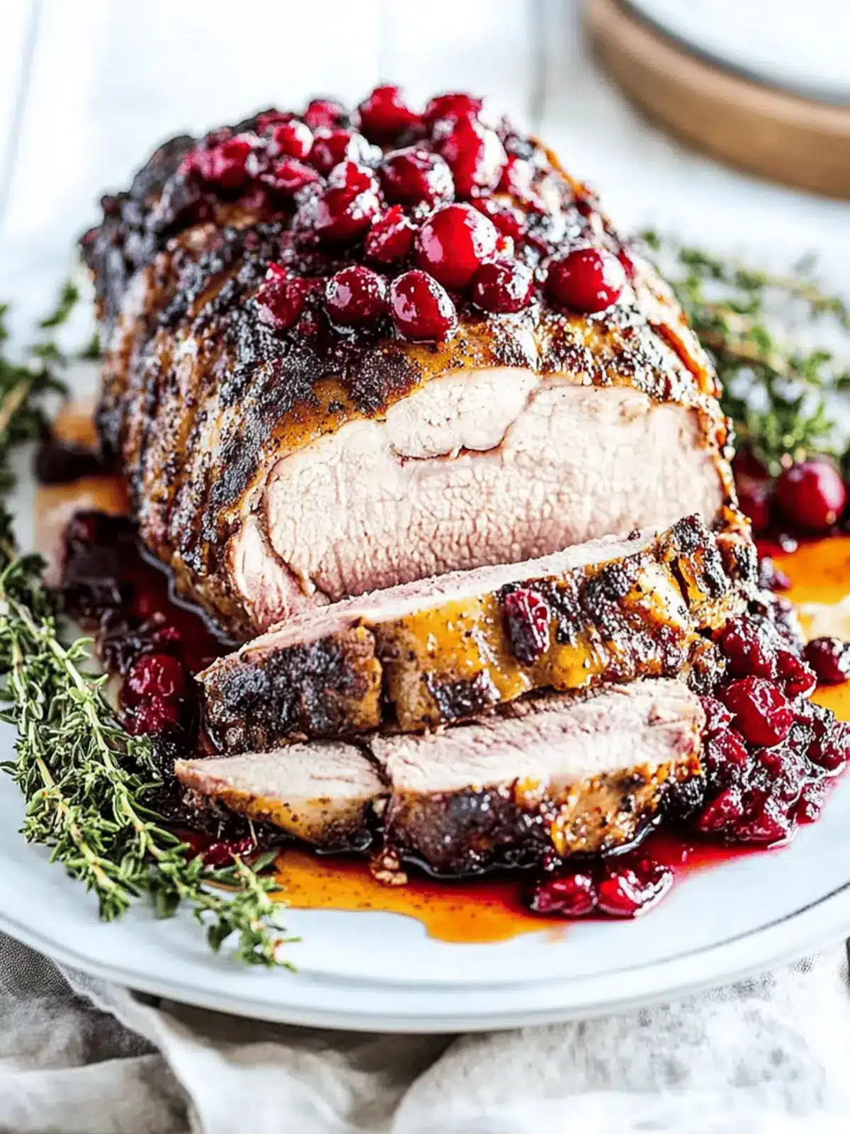 Savory Cranberry Pork Roast That Wows Every Dinner Guest 2 Cranberry Pork Roast