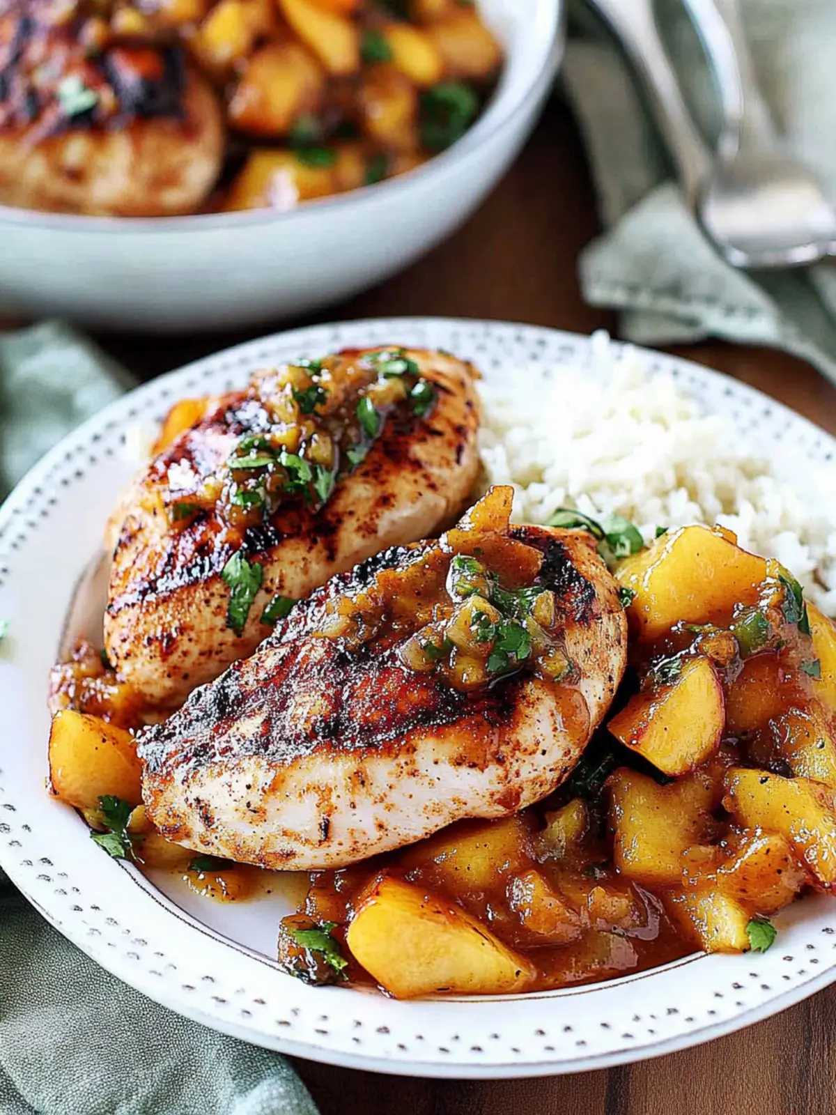 Grilled Chicken with Peach Chipotle Sauce for Ultimate Flavor 3 Grilled Chicken with Peach Chipotle Sauce
