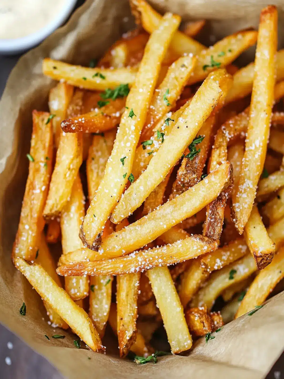 Irresistible Truffle Fries with Zesty Parmesan Aioli 2 Truffle Fries