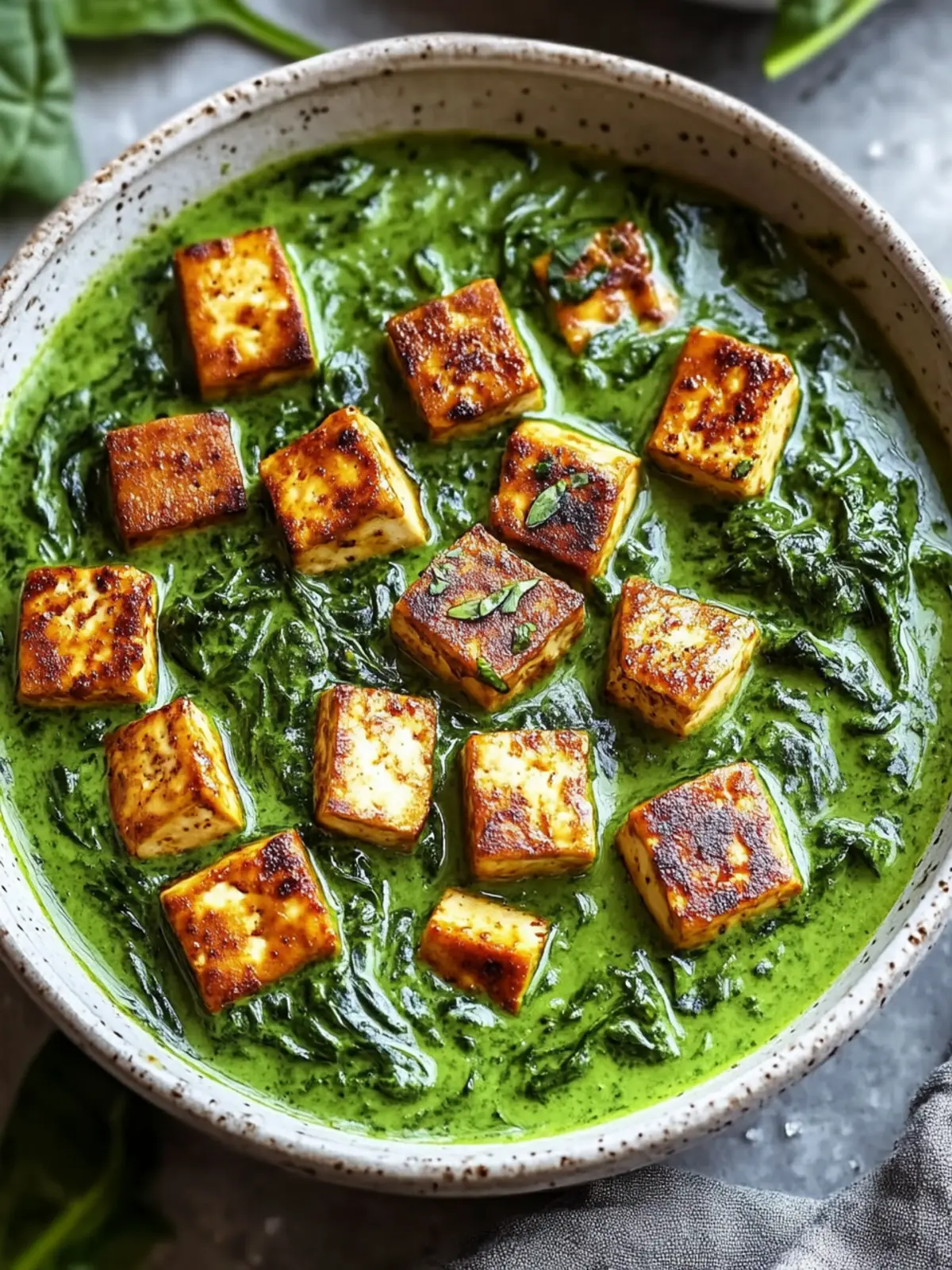 Creamy Spinach Curry Sauce with Crispy Tofu for Quick Comfort 3 Creamy Spinach Curry Sauce with Crispy Tofu