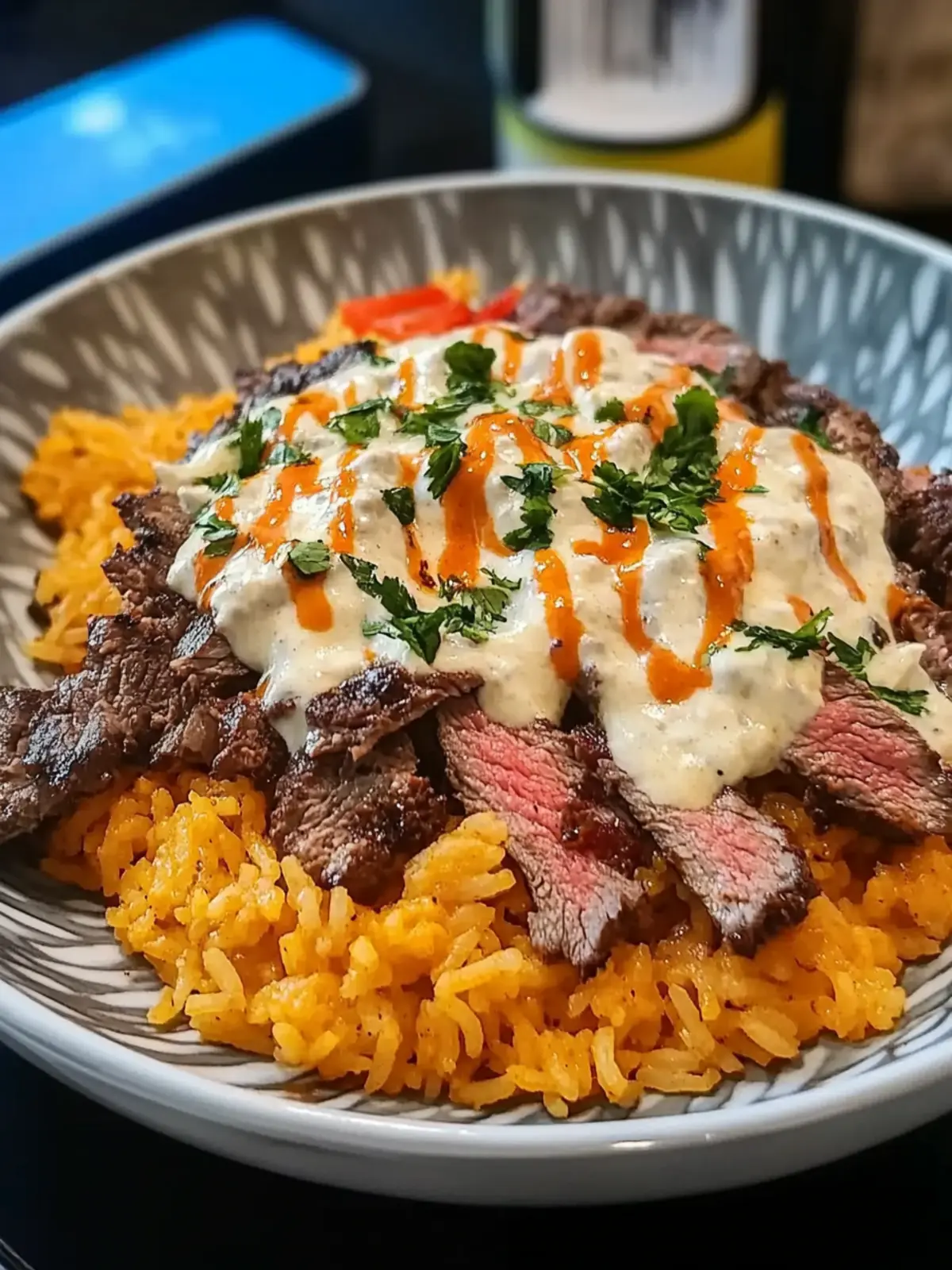 Steak & Queso Rice Bowl That Will Wow Your Taste Buds! 2 Steak & Queso Rice