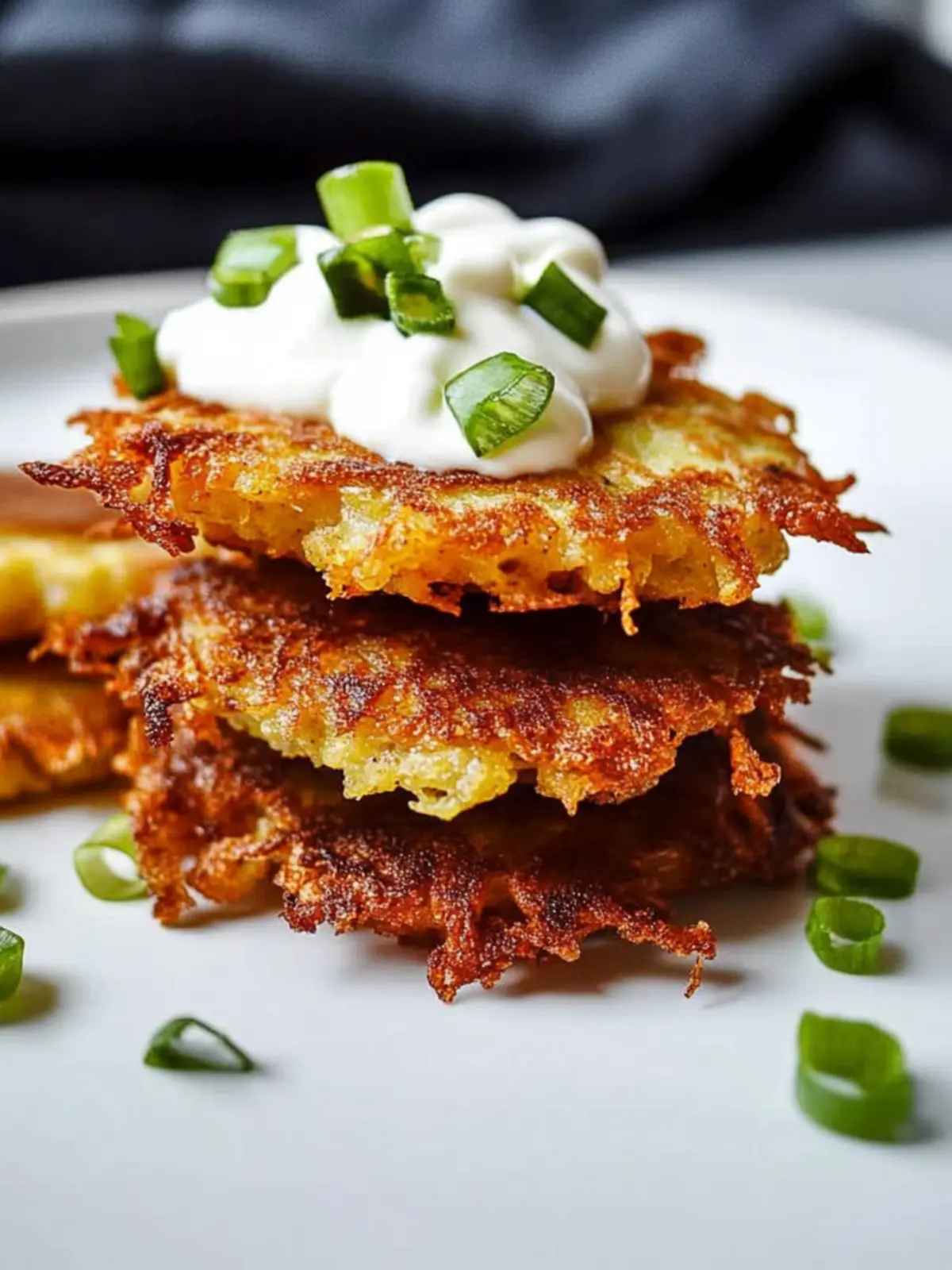 Crispy Easy Vegan Latkes with Flavorful Toppings Delight 4 Easy Vegan Latkes