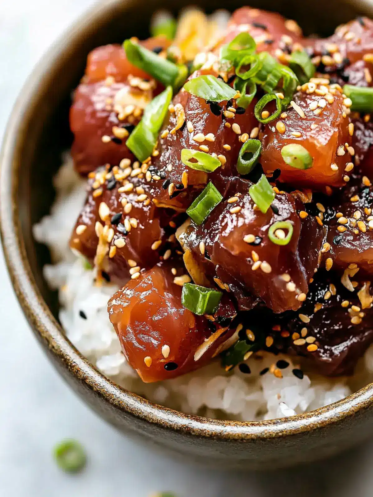Irresistibly Fresh Homemade Shoyu Ahi Poke You ll Love 3 Homemade Shoyu Ahi Poke (Hawaiian Tuna Poke)