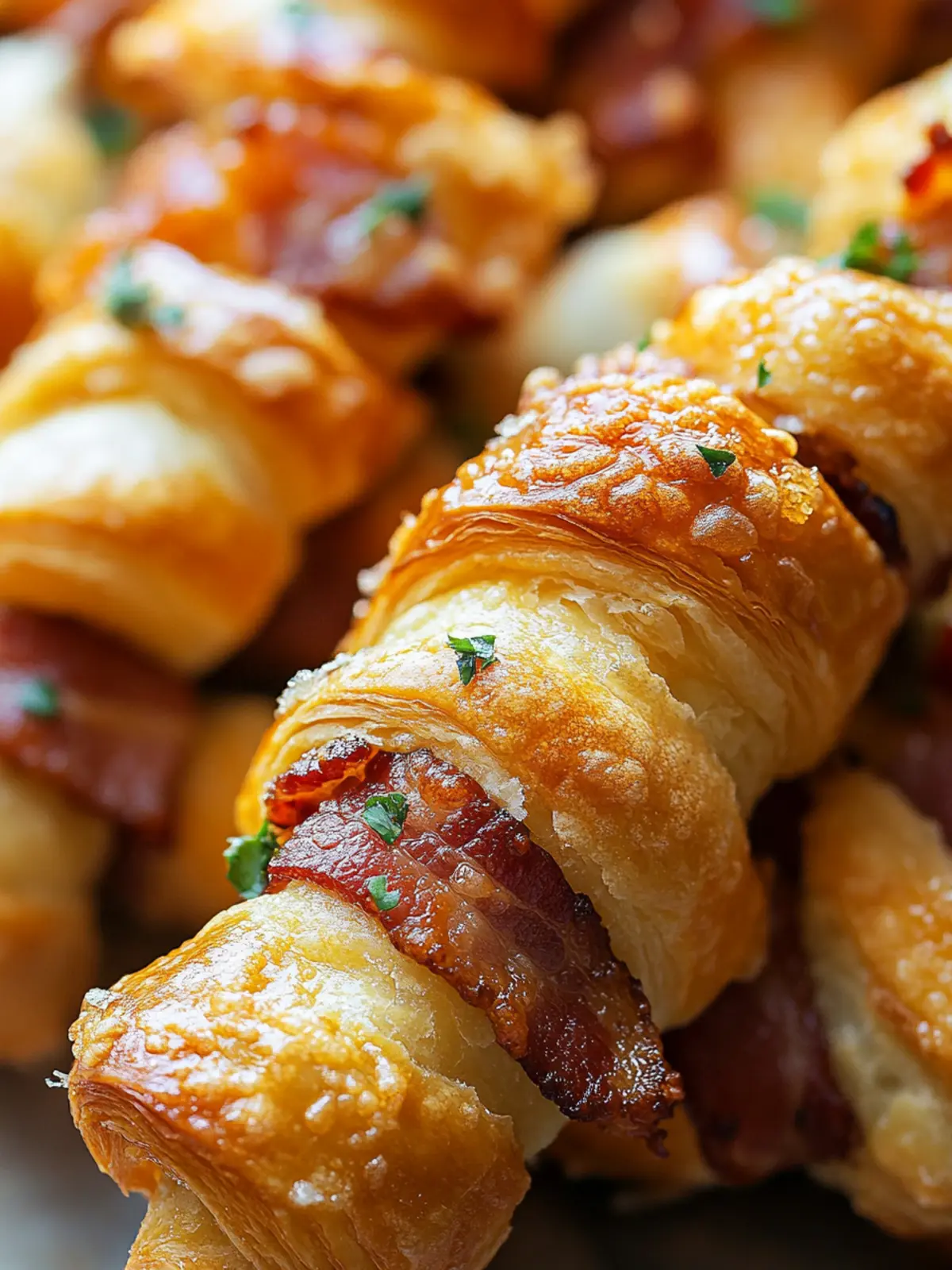 Sweet and Savory Cheesy Bacon Wrapped Puff Pastry Twists Delight 2 Sweet and Savory Cheesy Bacon Wrapped Puff Pastry Twists