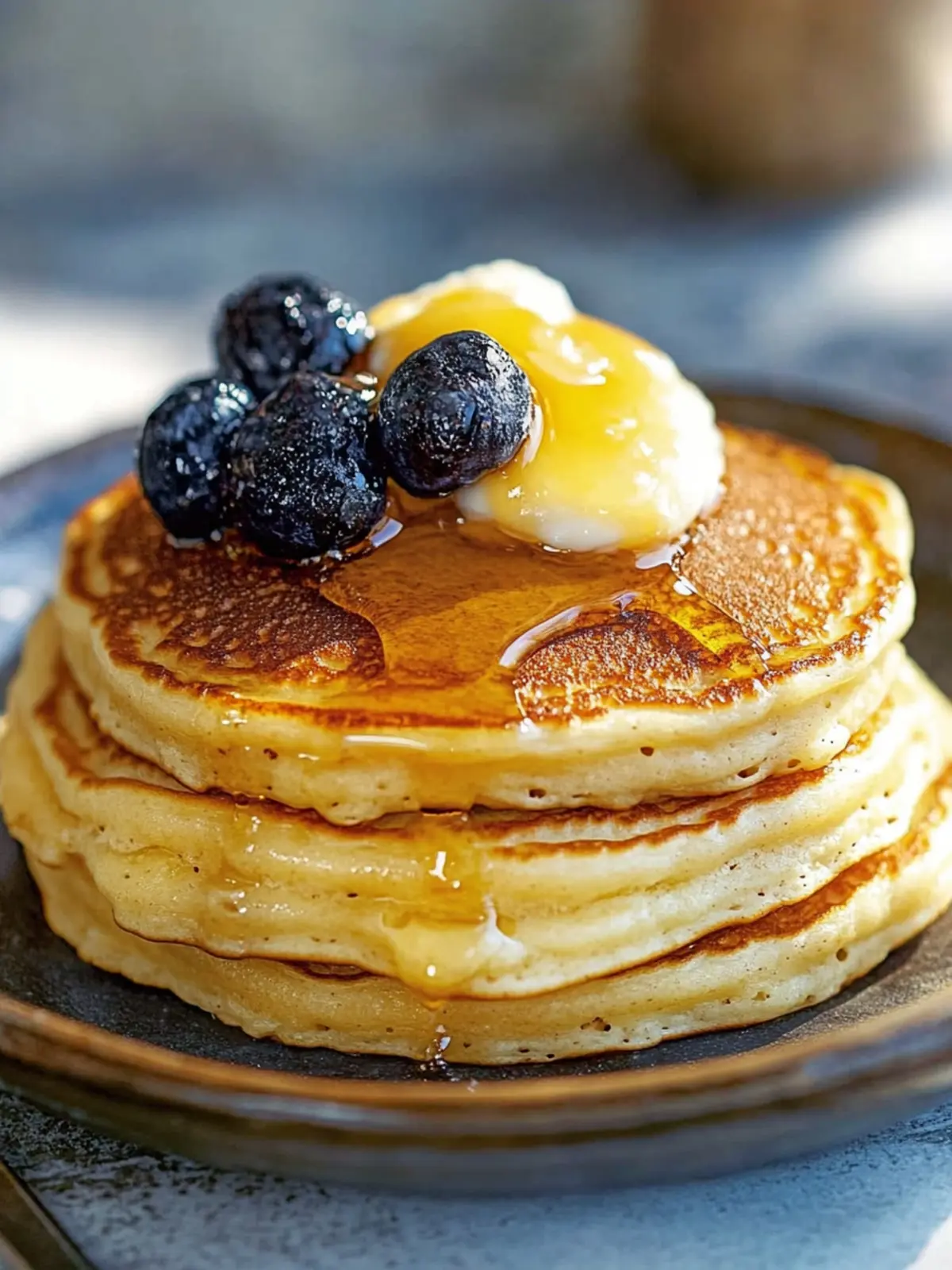 Fluffy Egg-Free Pancakes Made with Pantry Staples Joyfully! 3 Egg-Free Pancakes (Easy, Fluffy, Made With Pantry Staples)