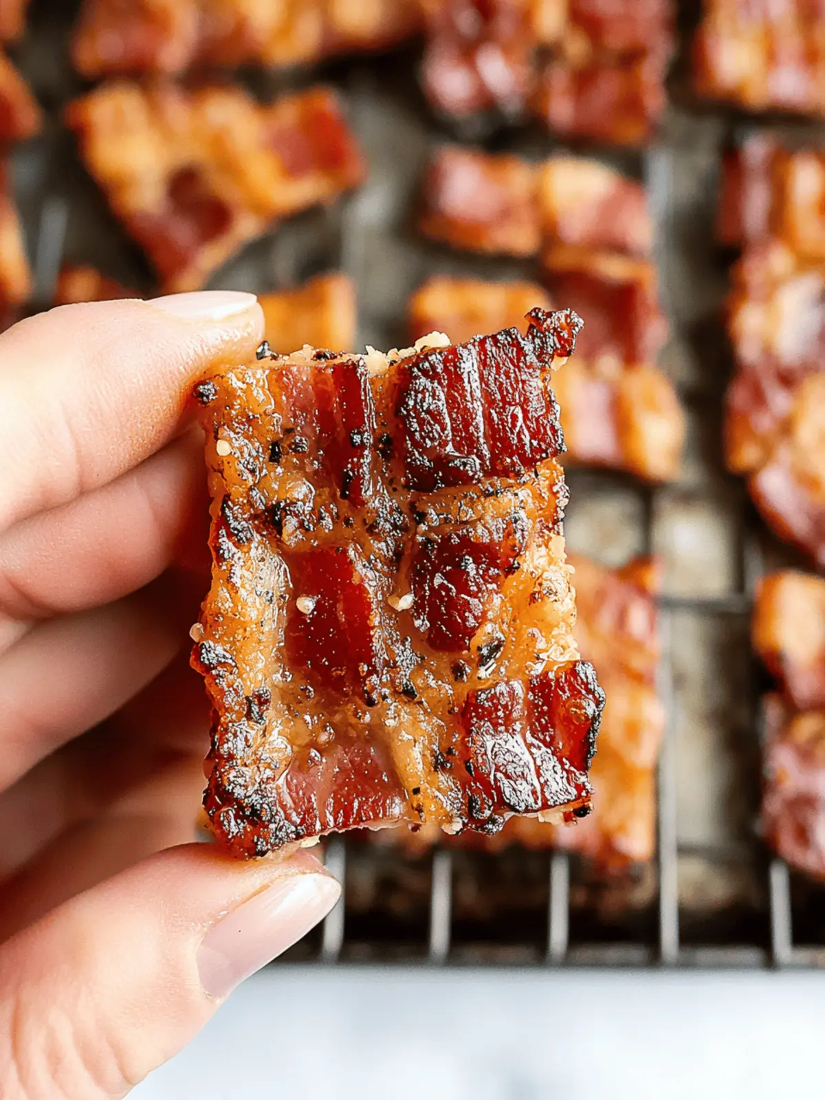 Parmesan Candied Bacon Crackers: The Ultimate Snack Bliss 2 Parmesan Candied Bacon Crackers