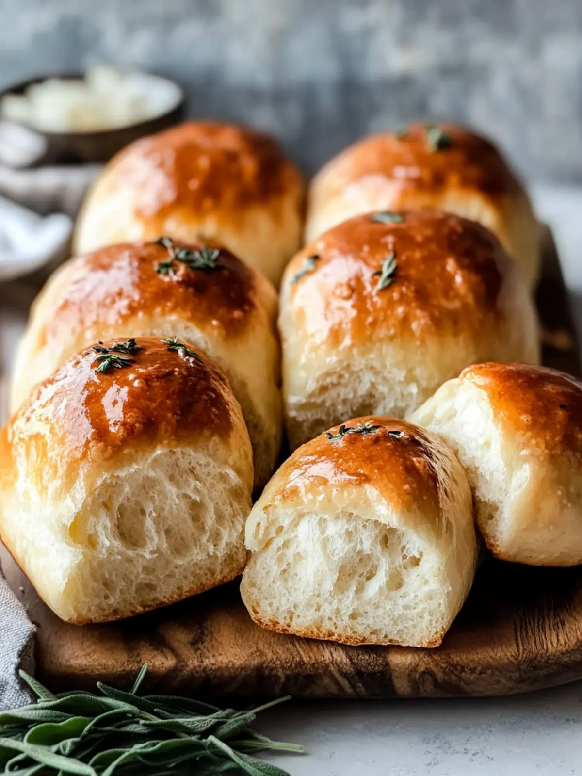 Sage Brown Butter Dinner Rolls That Melt in Your Mouth 3 Sage Brown Butter Dinner Rolls